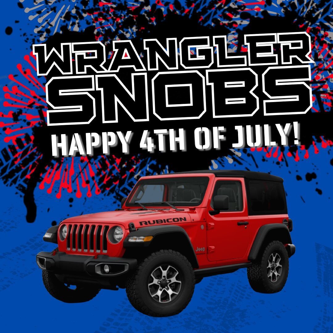 Happy 4th of July, Snobs! 😜🇺🇸 We hope you guys are having fun and and celebrating your freedom in the best way possible.... by Jeeping! We&rsquo;re hanging out on the beach for a few hours and then cruising the Gulf Coast (Florida/Alabama areas)
t
