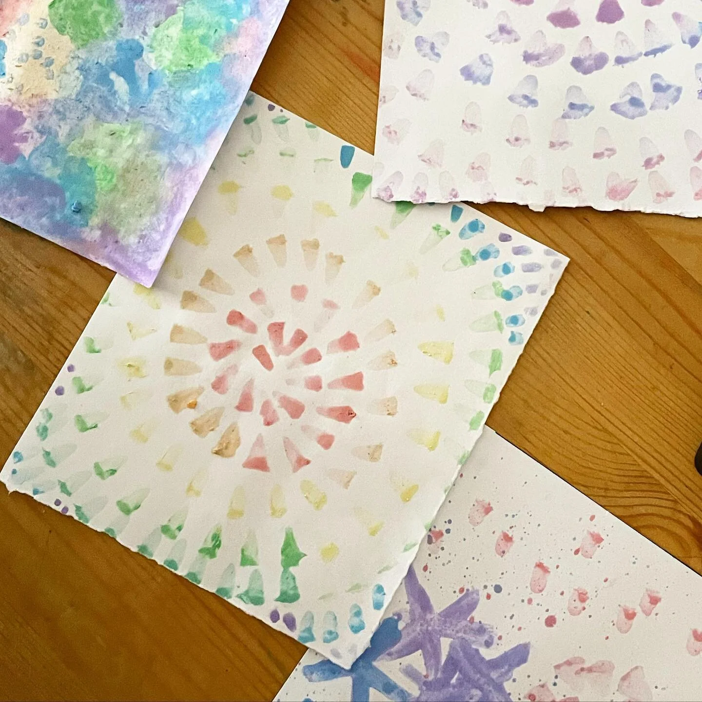 Mother&rsquo;s Day gift from my sweet Kara, 9! ❤️My talented little artist, is not so little anymore! She hand painted all of these, I was especially impressed with the flower painting!

I&rsquo;m so glad she continues to improve everyday, challengin