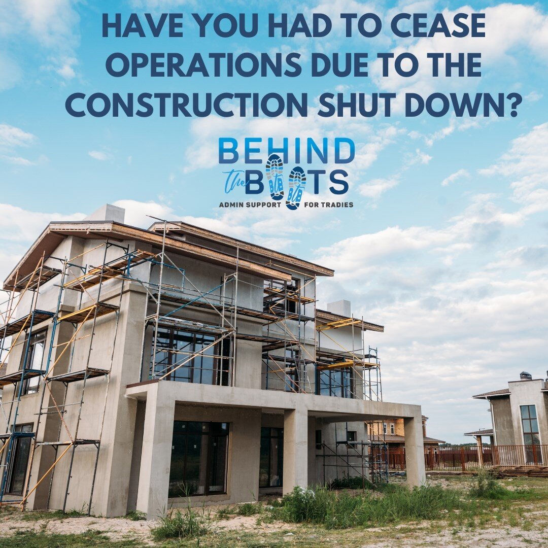 Have you had to cease operations due to the Construction Shut down?

If you need to stand staff down temporarily due to the restrictions, refer to the Fair Work Ombudsman guidelines for assistance 
https://coronavirus.fairwork.gov.au/coronavirus-and-