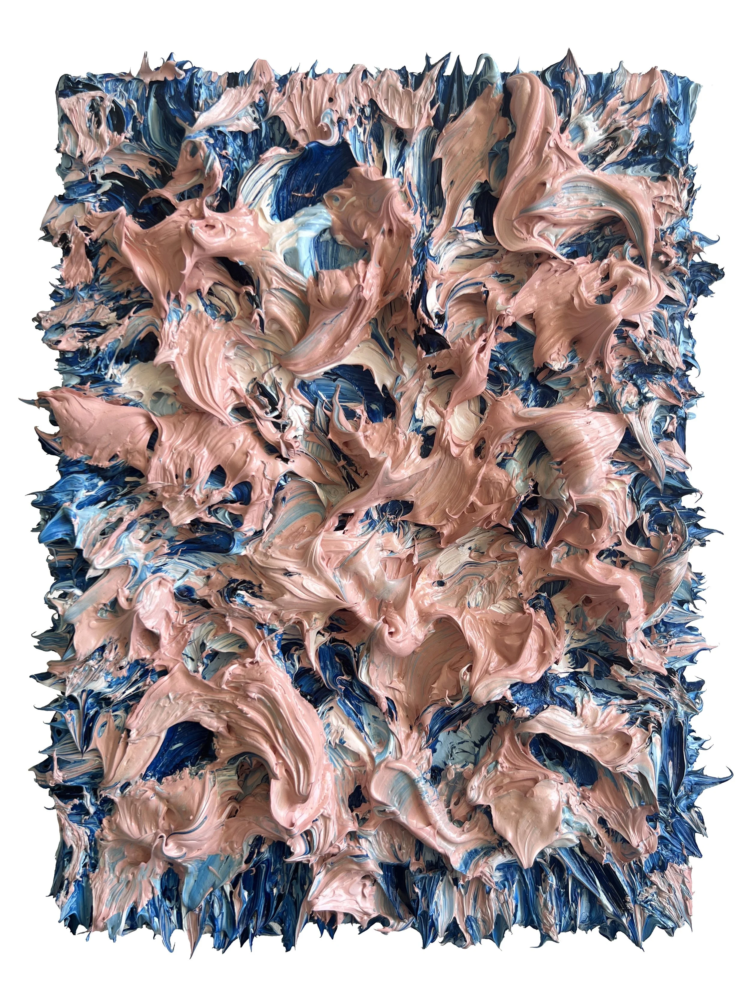 Chromatopography VII -
Oil on Canvas -
2025 -
30 × 21 x 4cm -
R9 000 -
Available via Lizamore Gallery (Joburg)