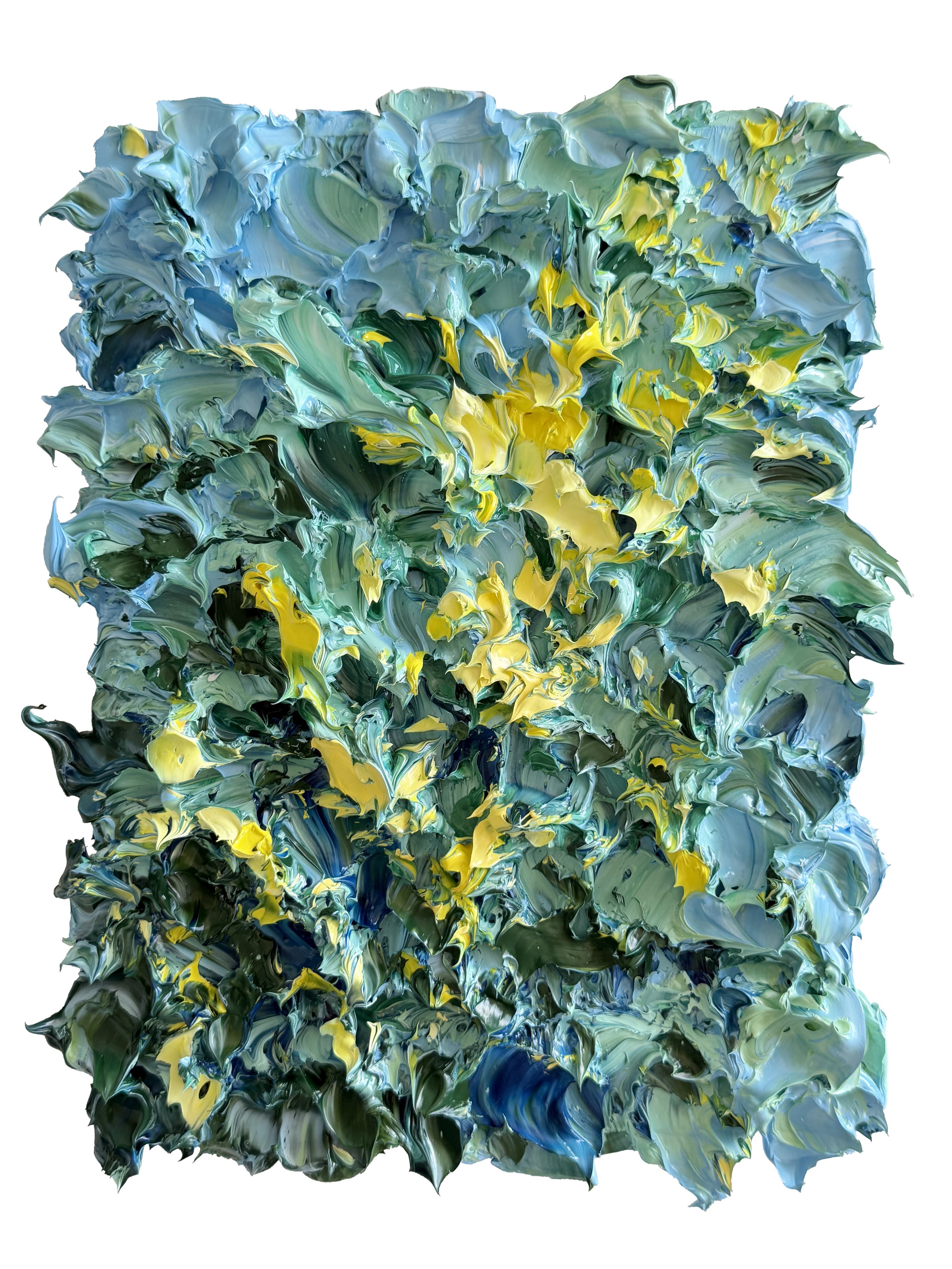 Vernation - Oil on Canvas - 2026 - 21 x 15 x 4cm - R5000 - Available via Studio50 Gallery