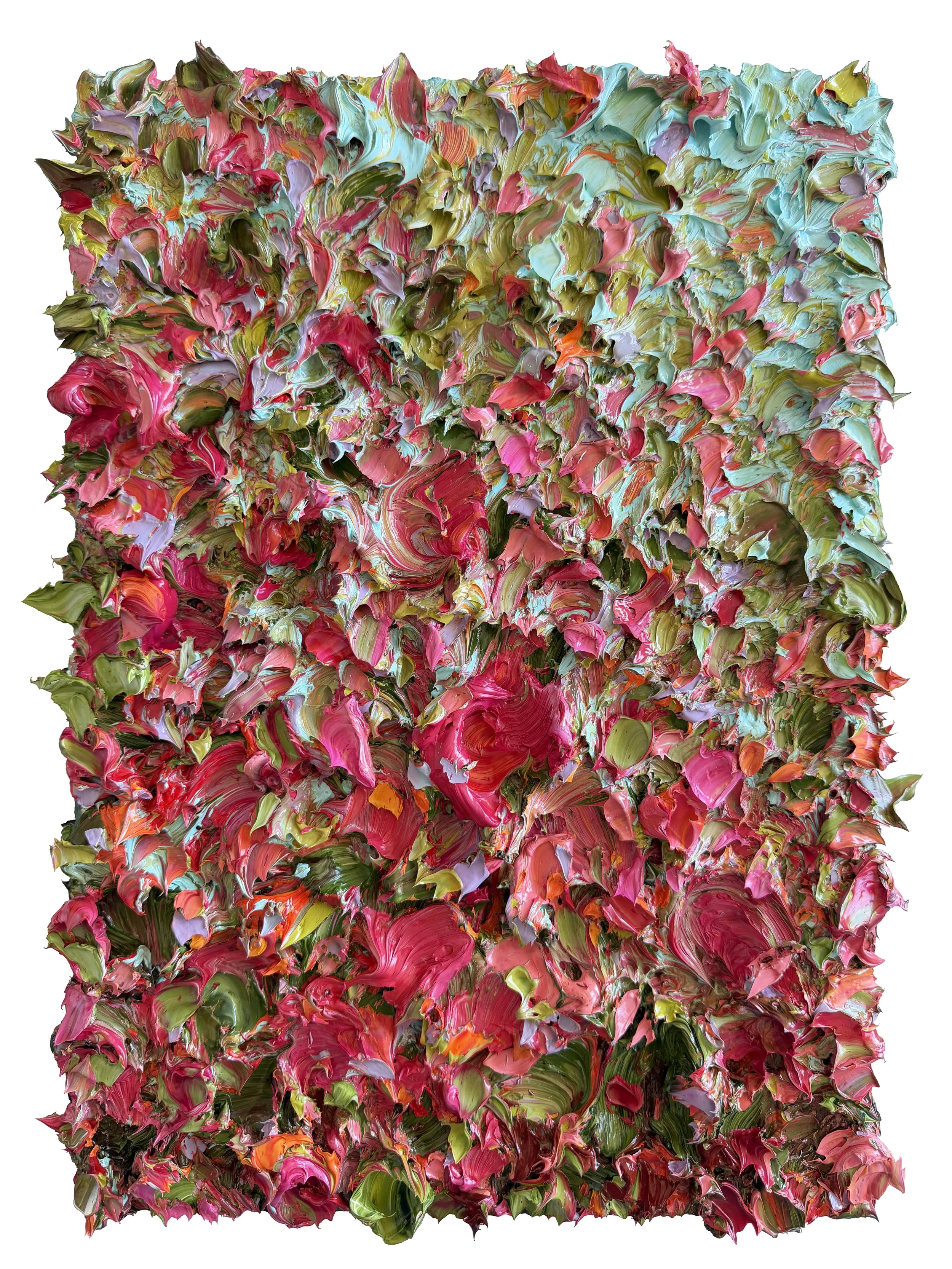 Floriferous - Oil on Canvas - 2026 - 42 x 30 x 4cm - R16 000 - Available via Studio50 Gallery