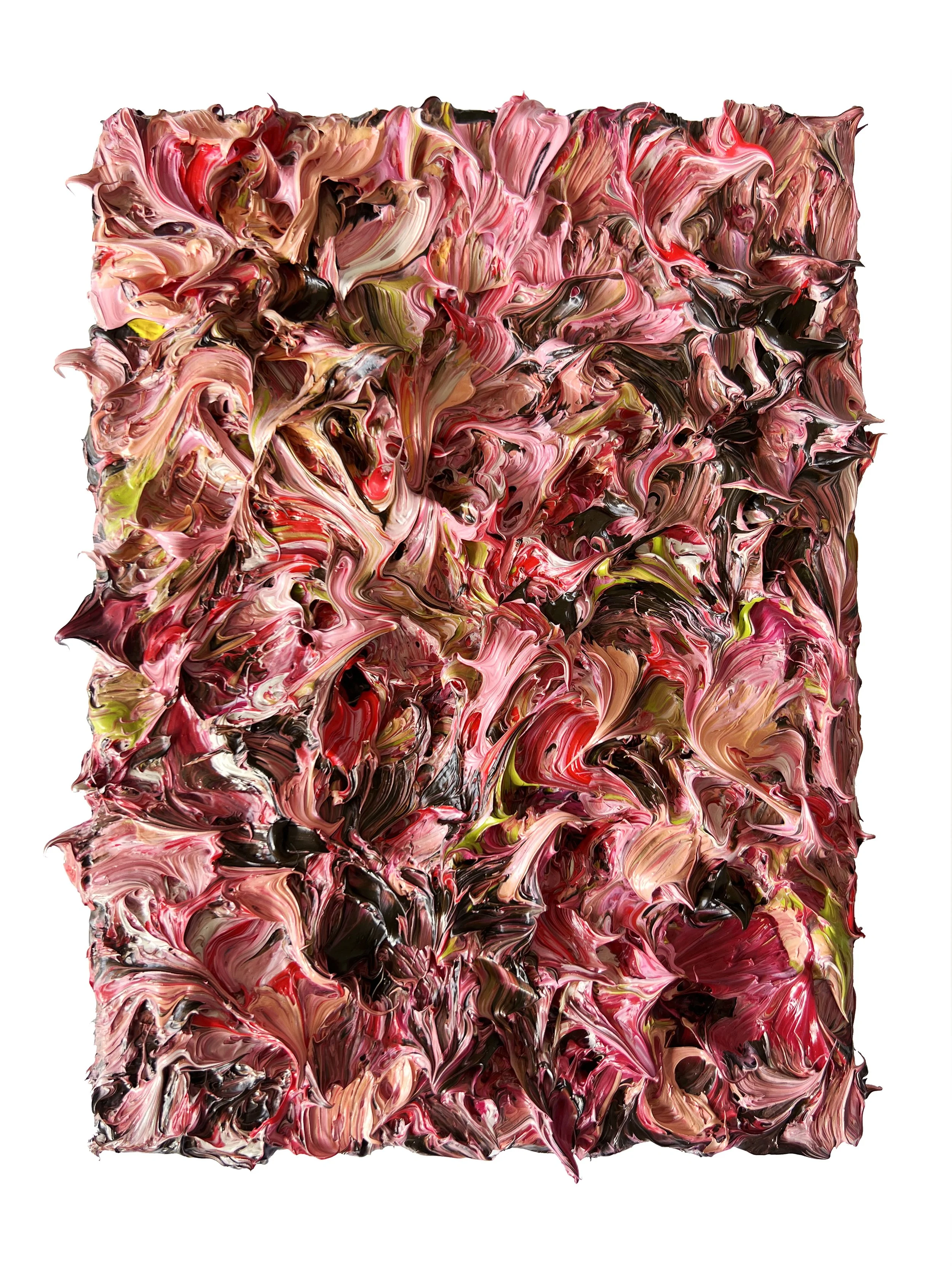 Mini Abstract Floral 1 (21 x 15cm)