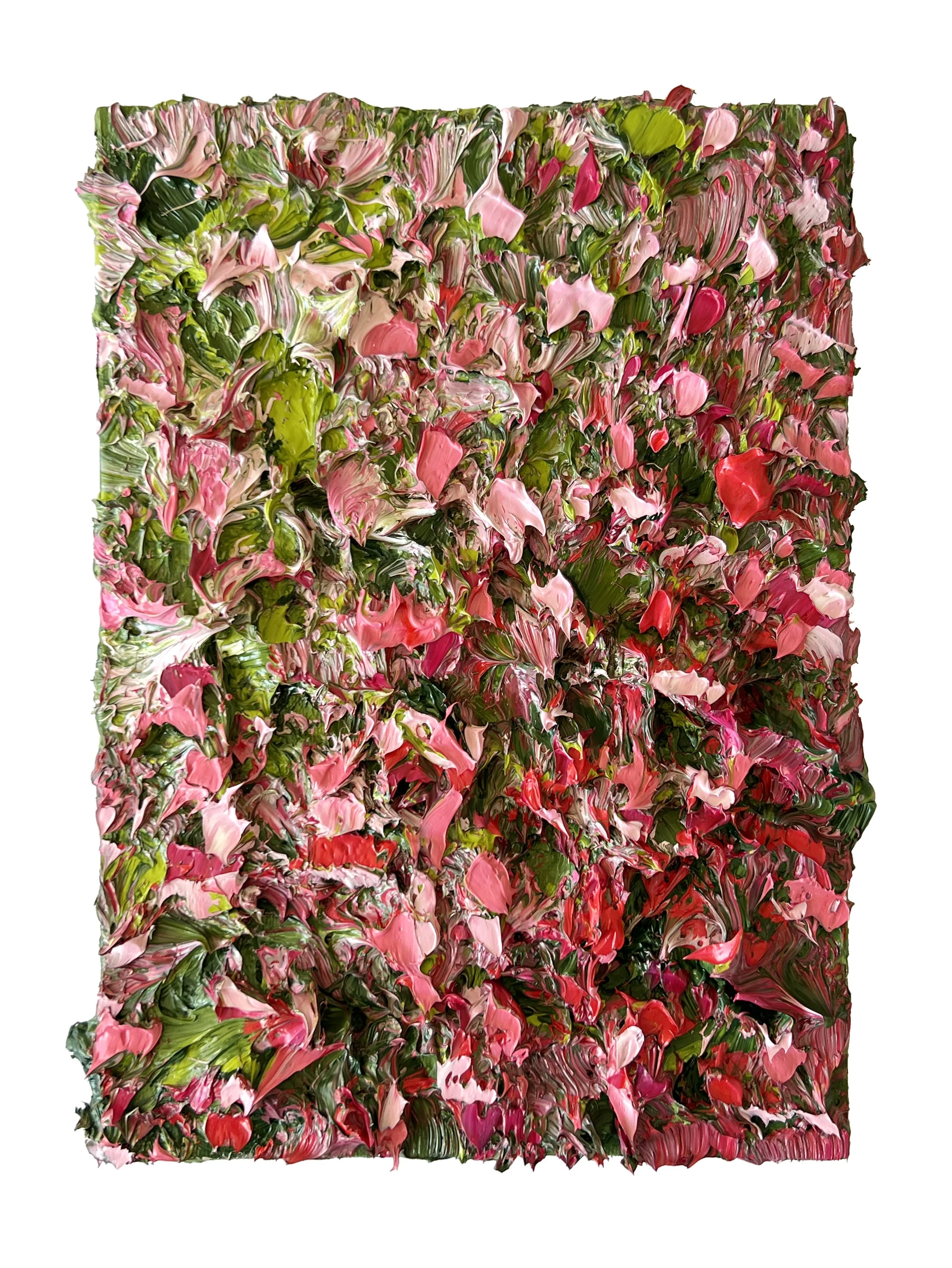 Mini Abstract Floral 4 - 21 x 15 x 1cm - R3200