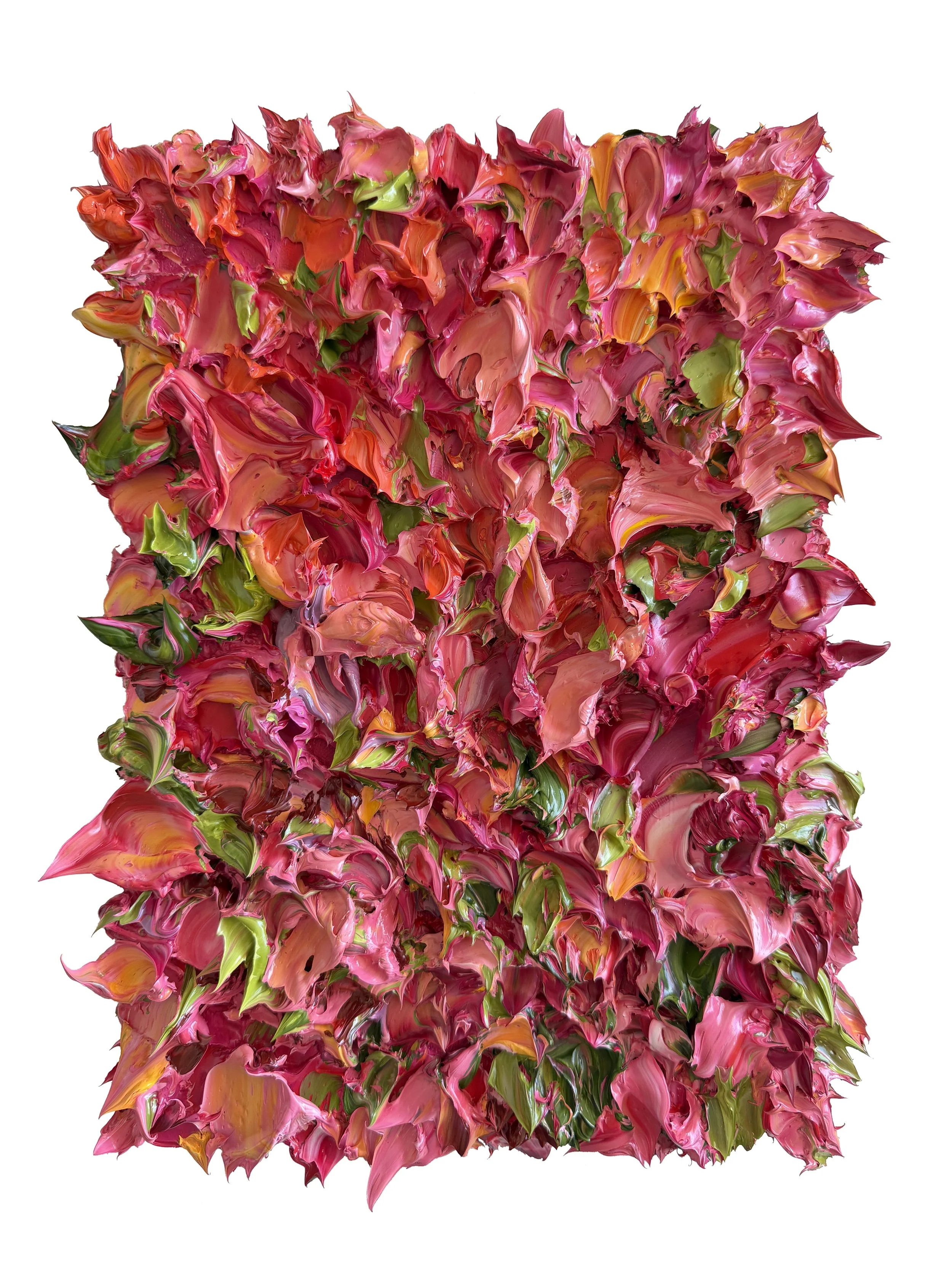 Florescence I - Oil on Canvas - 2026 - 30 x 21 x 4cm - R9000 - Available via Studio50 Gallery