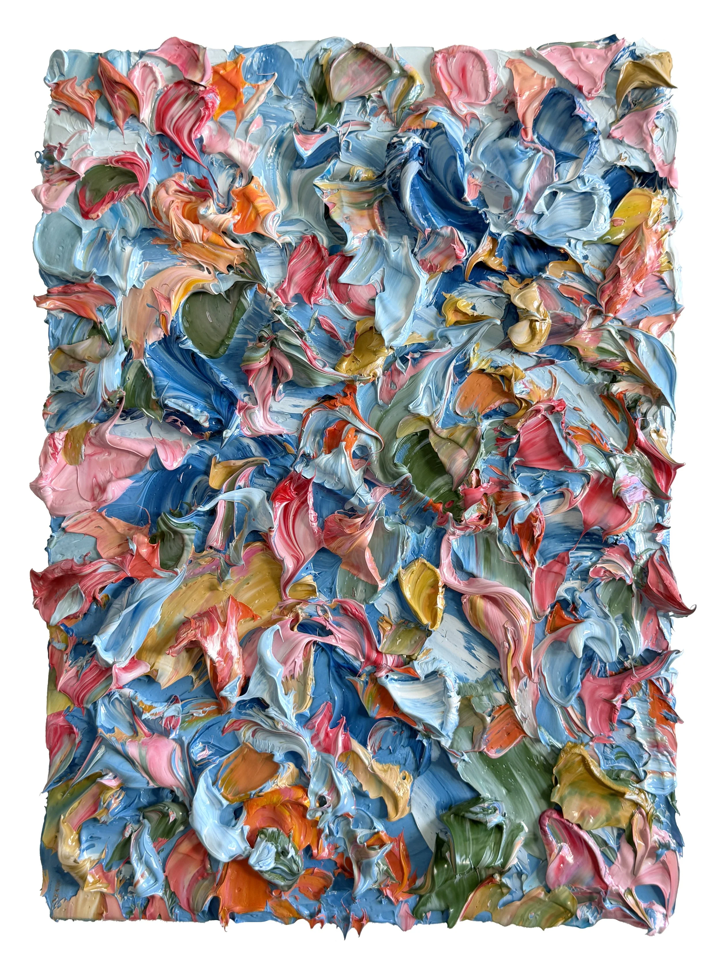 Onomatopoeia XIII -
Oil on Canvas -
2026 -
42 × 30 x 4cm -
R16 000 -
Available via Lizamore Gallery (Joburg)