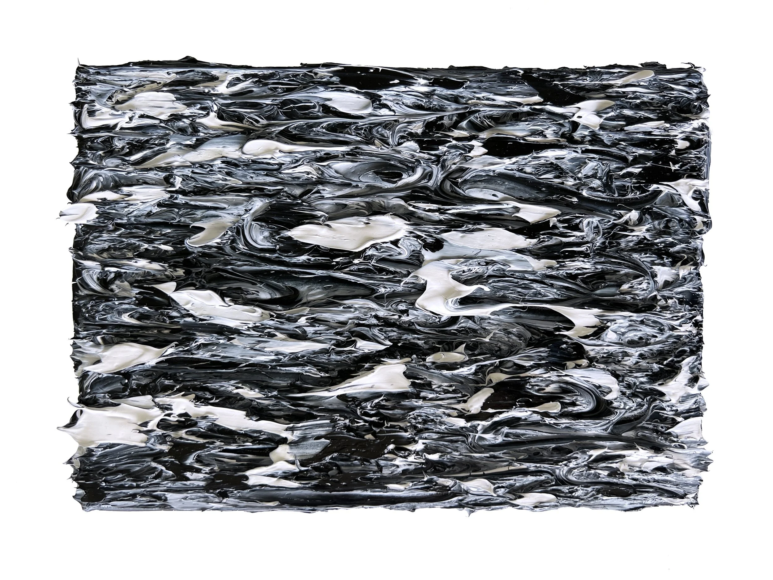 Mini Abstract Monochrome Seascape -
21 x 15 x 2cm - R3200