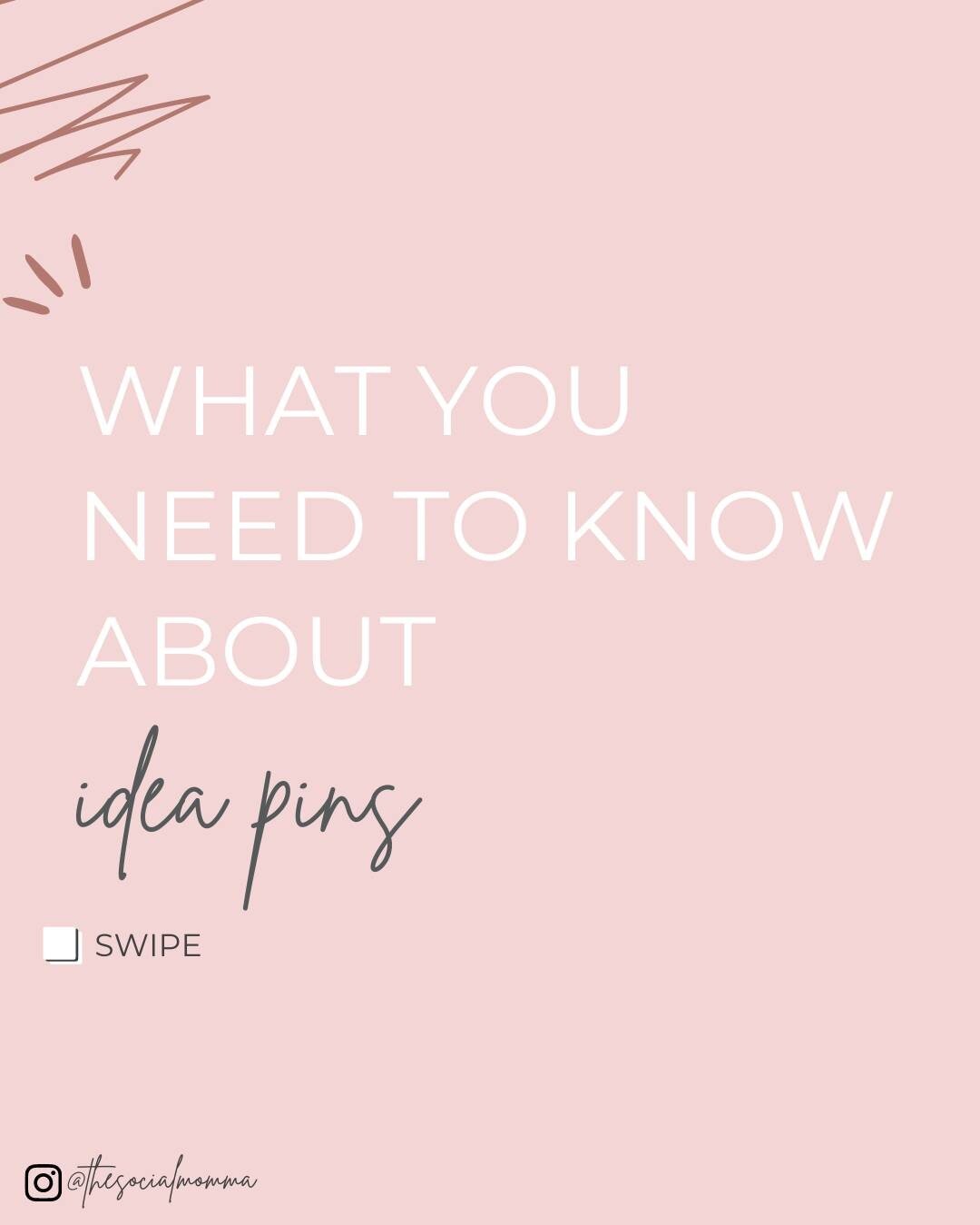 Secrets out, idea pins are in!

I'll keep this caption short and sweet. If you have access to idea pins - add it to your pinning strategy asap! It can help your account more than you know! So if you have amazing carousels from the past, repurpose the