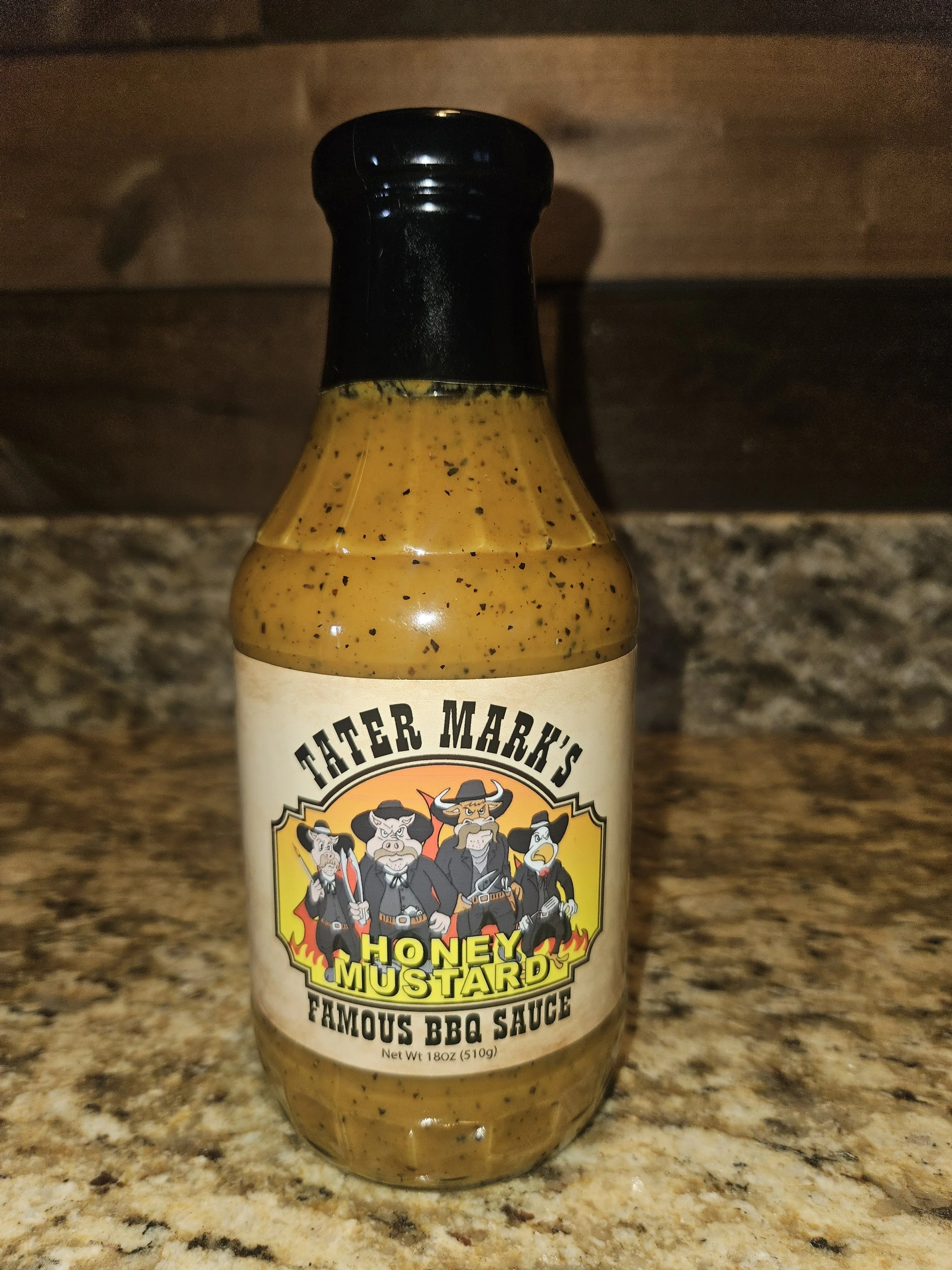Tater Marks Famous BBQ Sauce Honey Mustard