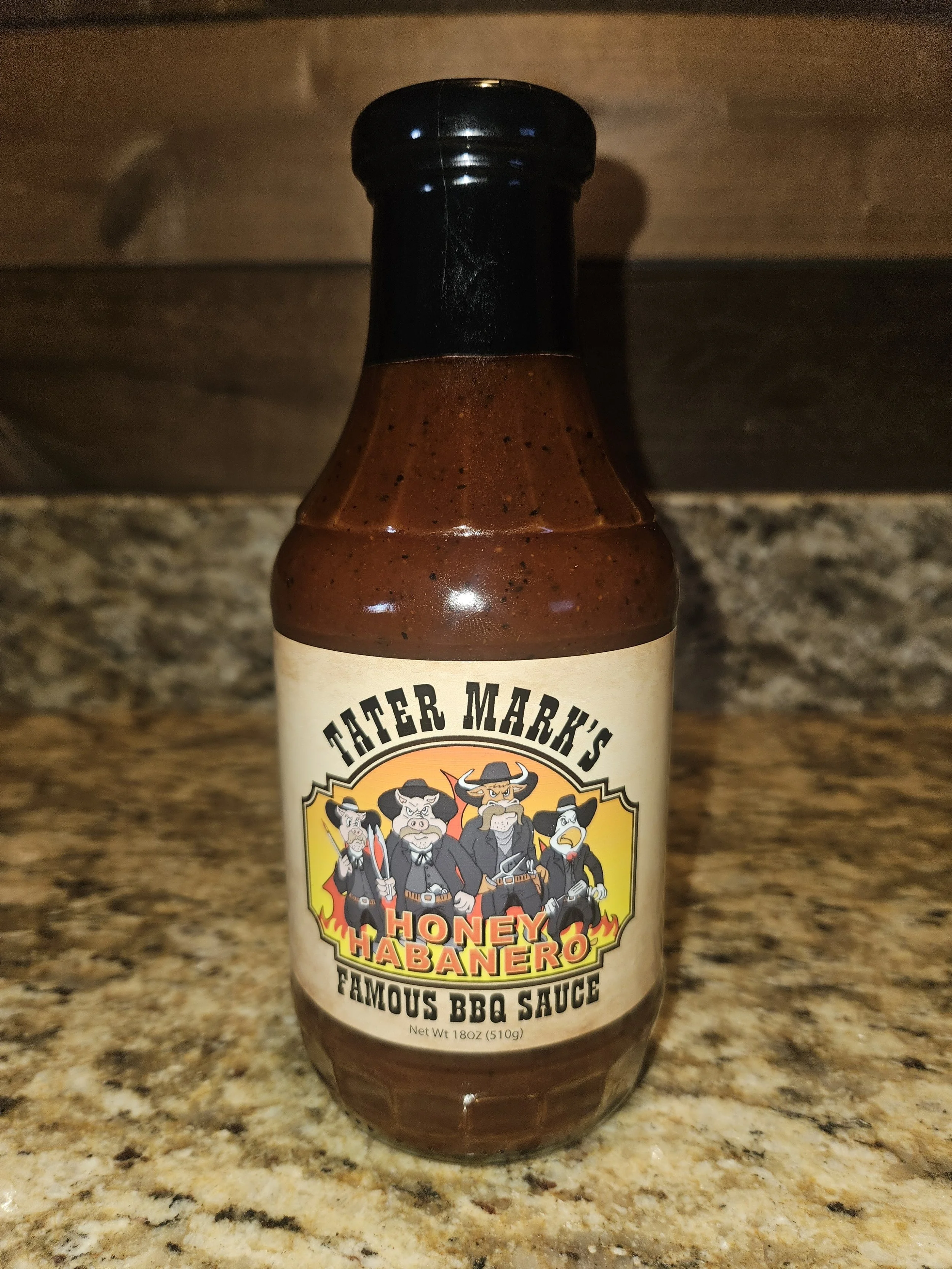 Tater Mark's Famous BBQ Sauce Honey Habanero