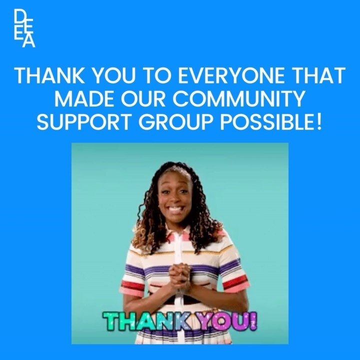 Thank you to all the folks who donated their time and provided support for our Community Support Groups last weekend. We are so grateful for you and all you are doing to provide this support to the dance community. As we continue on within the holida