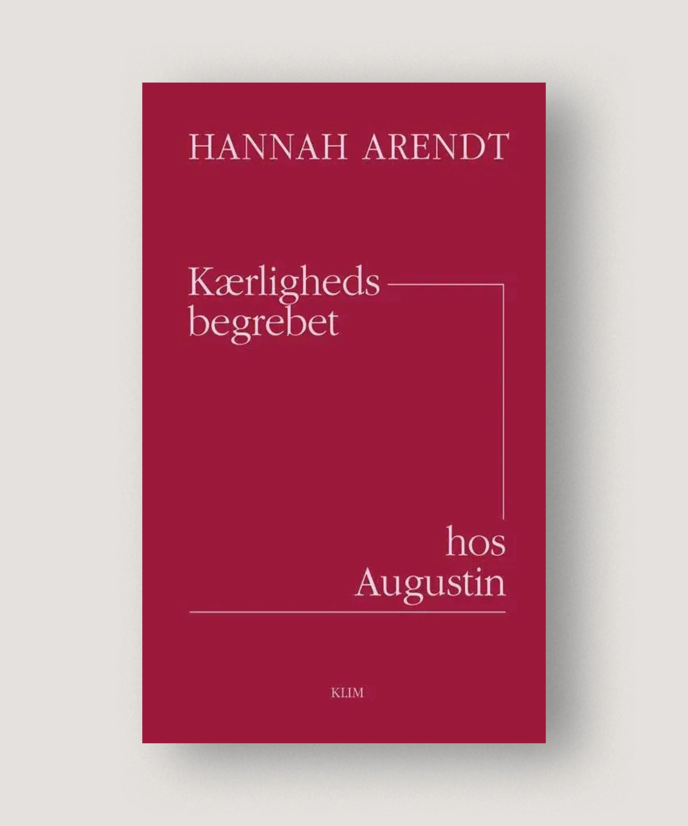 #kærlighedsbegrebethosaugustin#hannaharendt#tranquebar.jpg