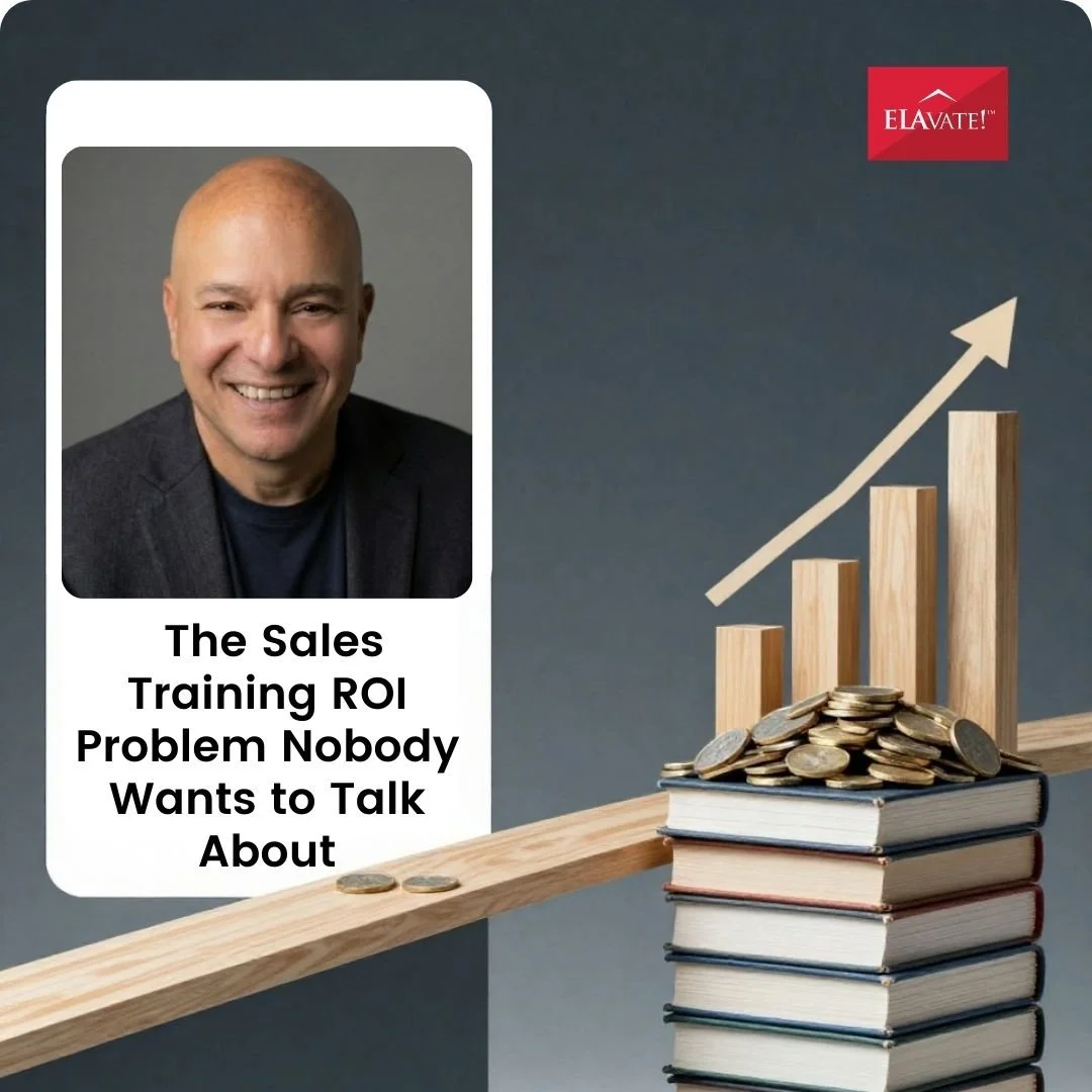 The Sales Training ROI Problem Nobody Wants to Talk About