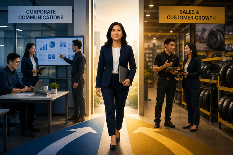The Courage to Begin Again: Dinda’s Journey from Corporate Communications to the Frontline of Growth