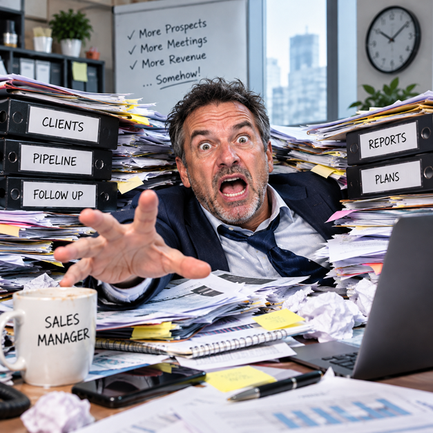 The Sales Manager isn’t Dead but Being Buried Alive!