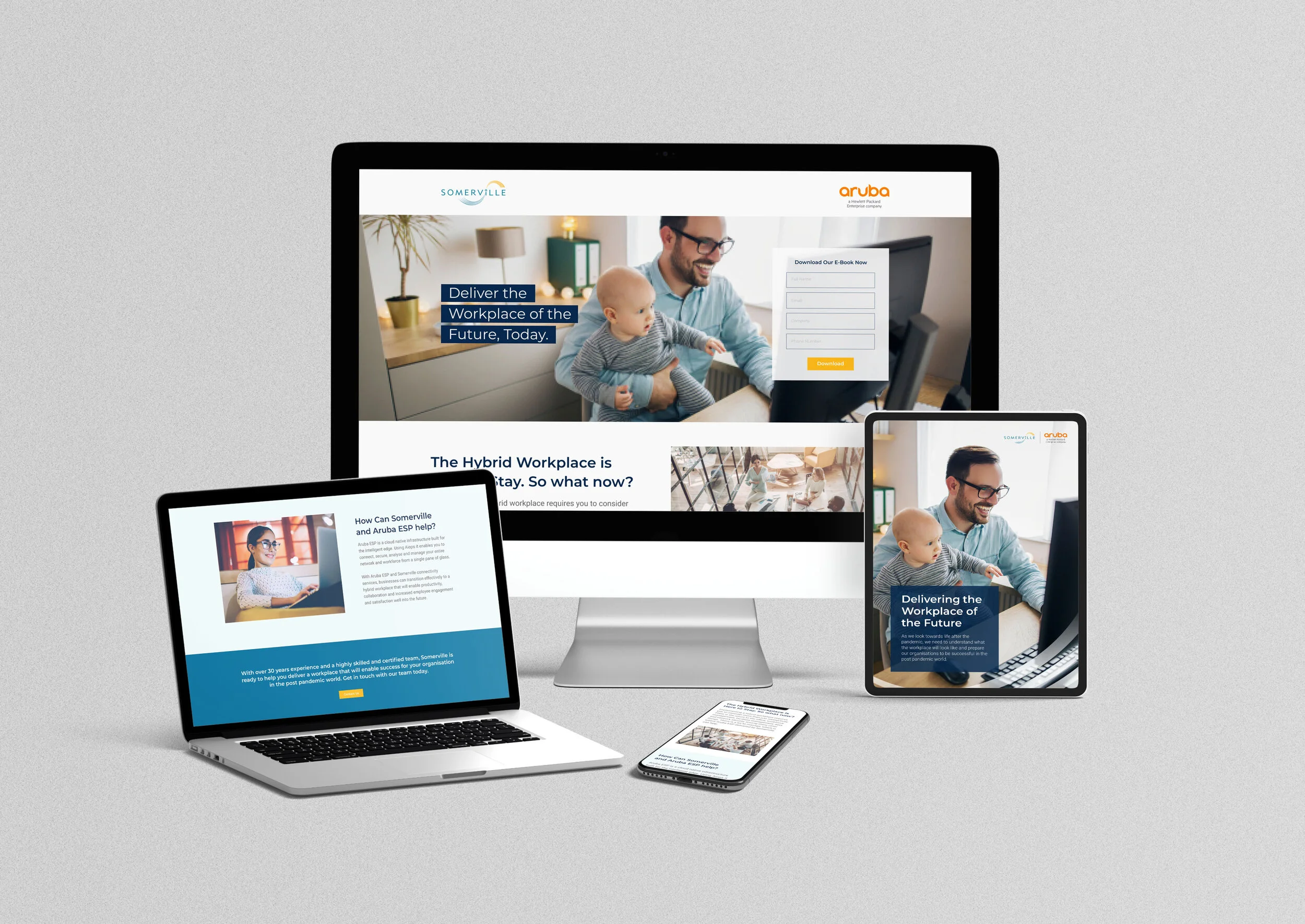 eBook + Landing Page: Somerville x Aruba