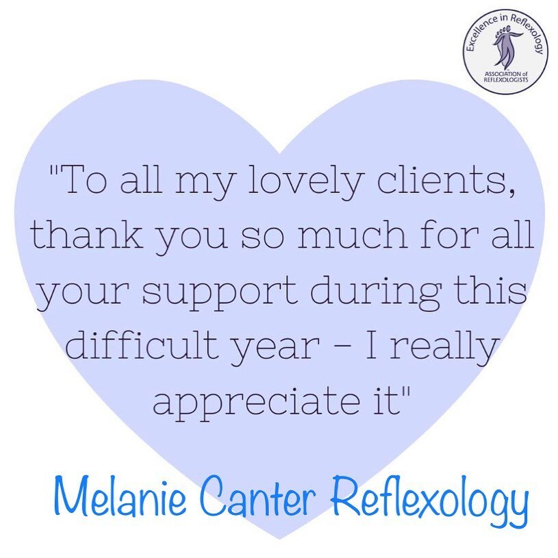 The biggest of thank yous to all my lovely clients who have been so loyal and patient  through these difficult times. To brighter times ahead of us! #reflexolgy #pinnerreflexology