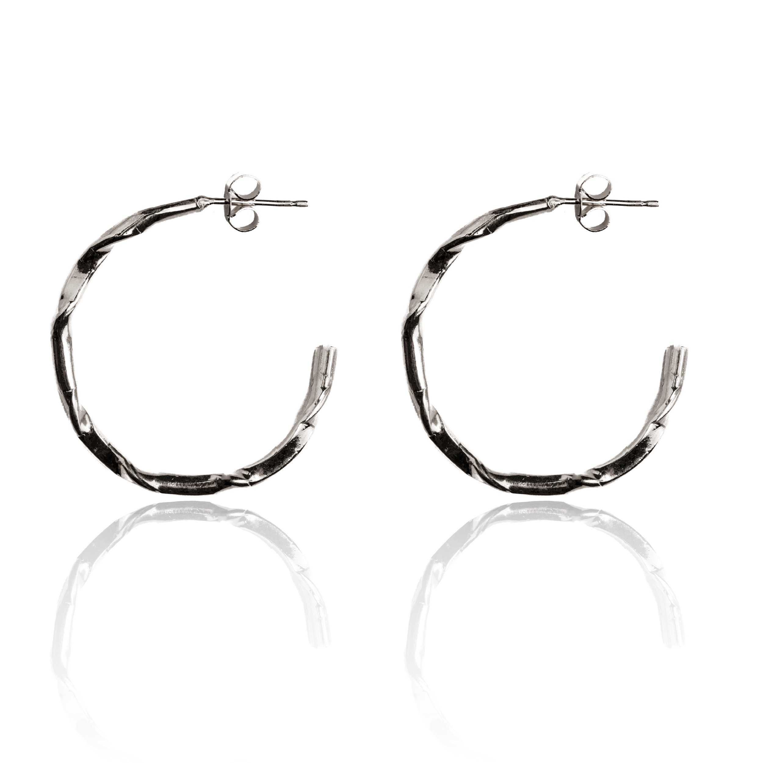small crumpled hoops silver_.jpg