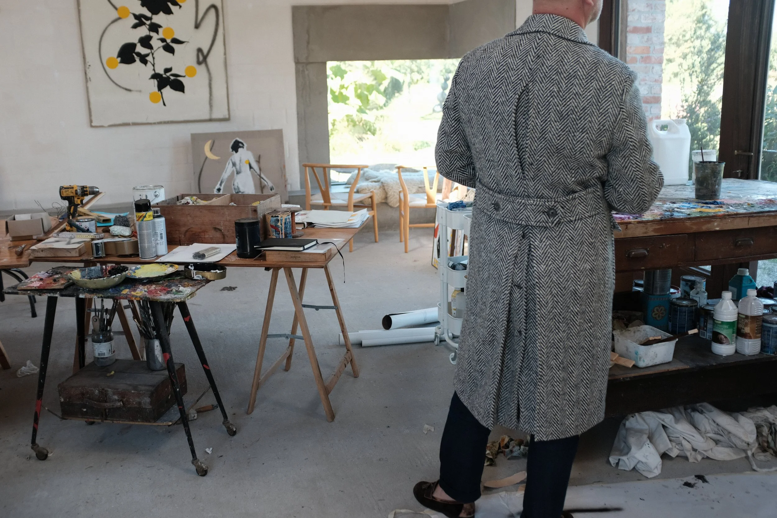 Polo Coat 
Fabric - Magee Errigal Donegal 