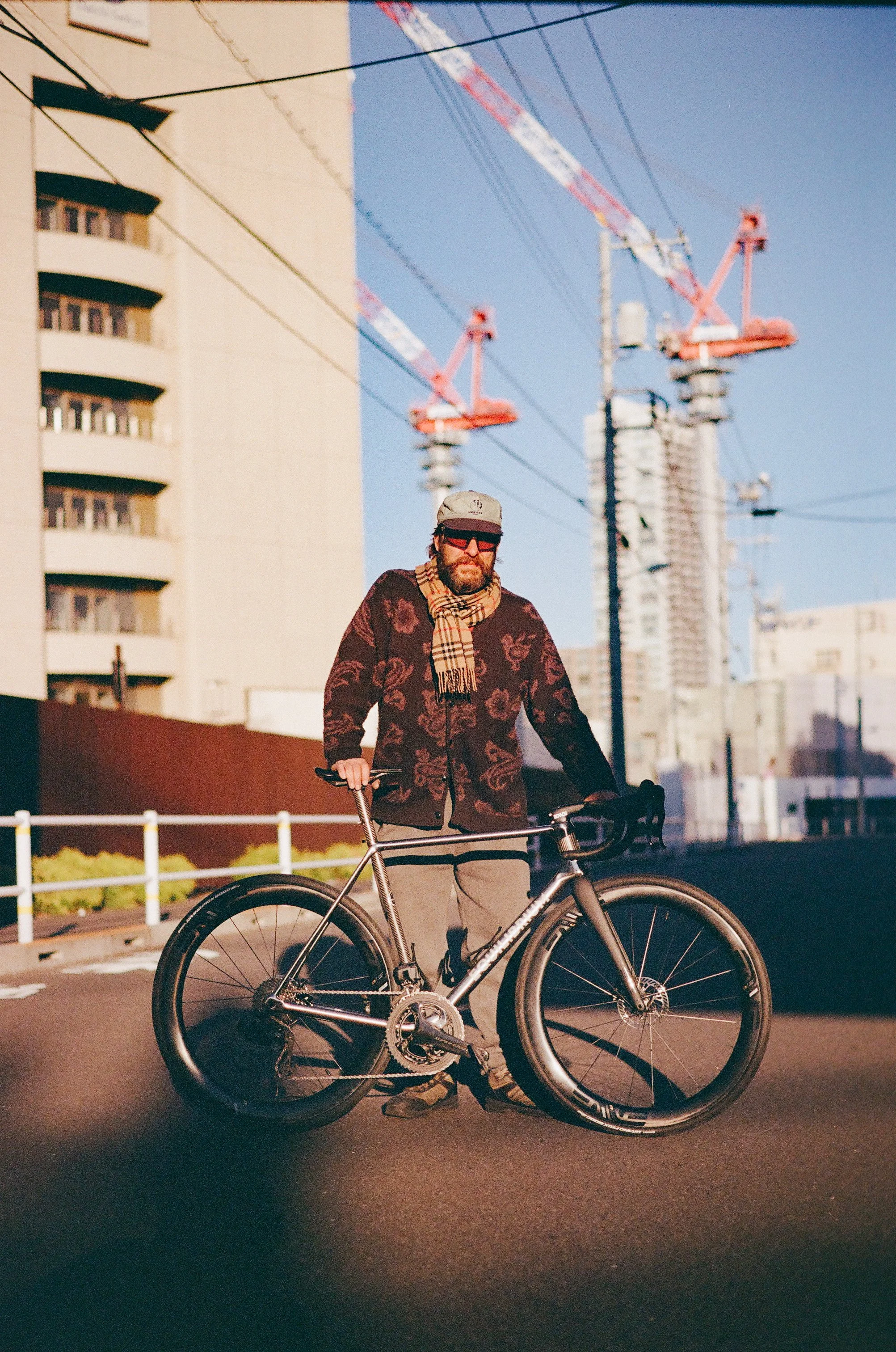 Vladimir Balahovsky  Equilibrium Cycleworks Titanium hand made frame building enve japan