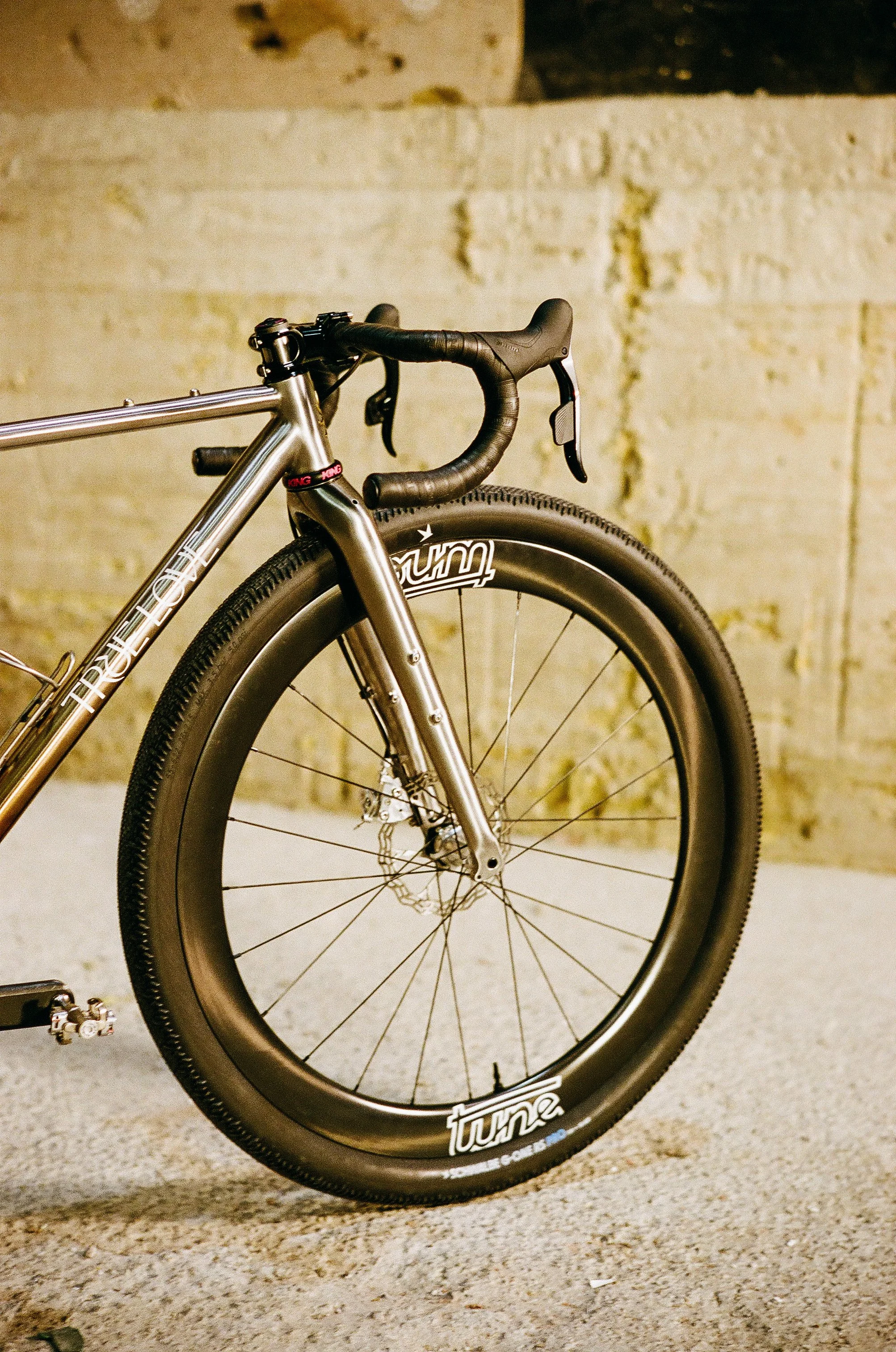 True Love Cycles custom Heart Breaker Light Titanium Fork Tune Sram Force Bespoked Dresden