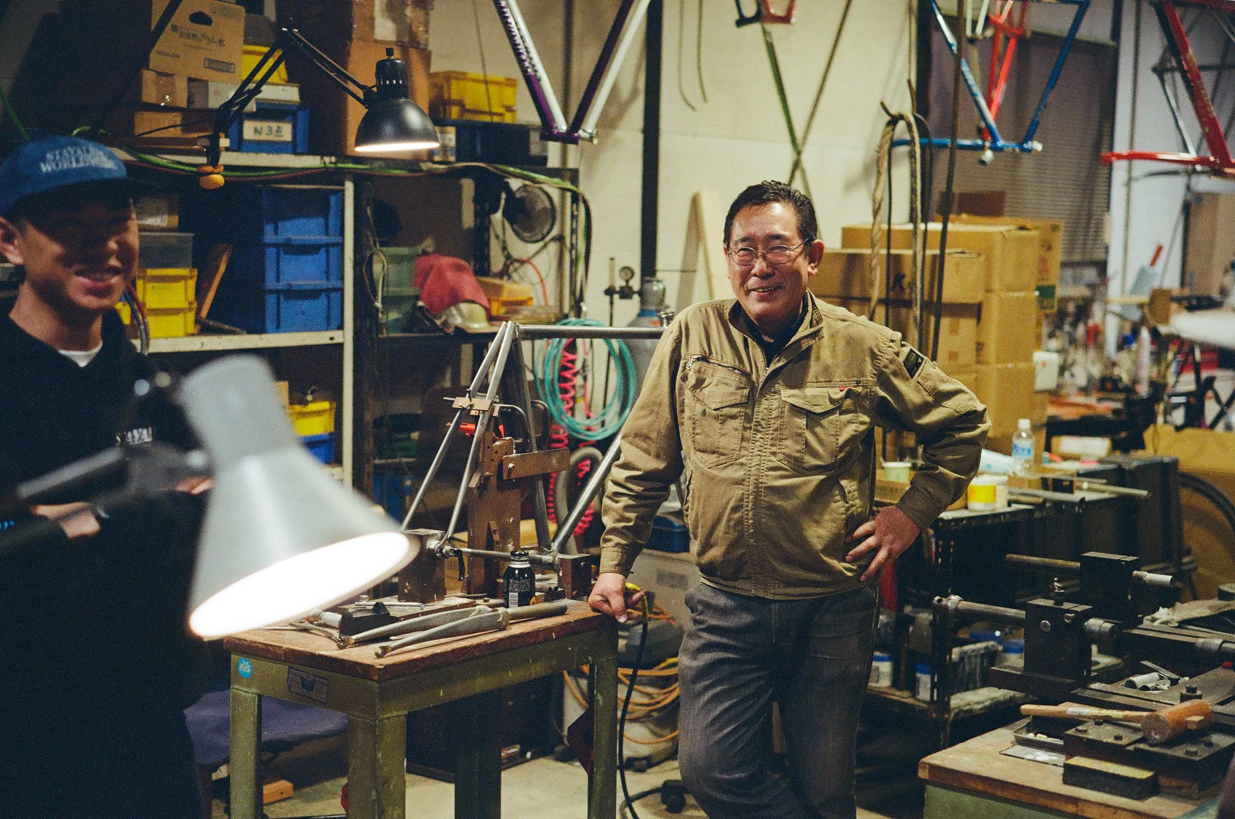 NJS Sratos fixed gear track bike japan BSBC 25las kalavinka framebuilding handmade