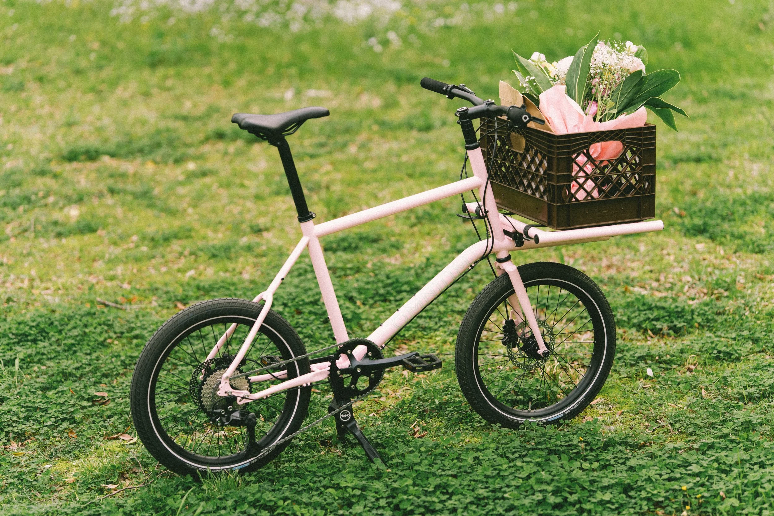 Omnium Nano review Japan Circles first impression tire clearance cargo bike