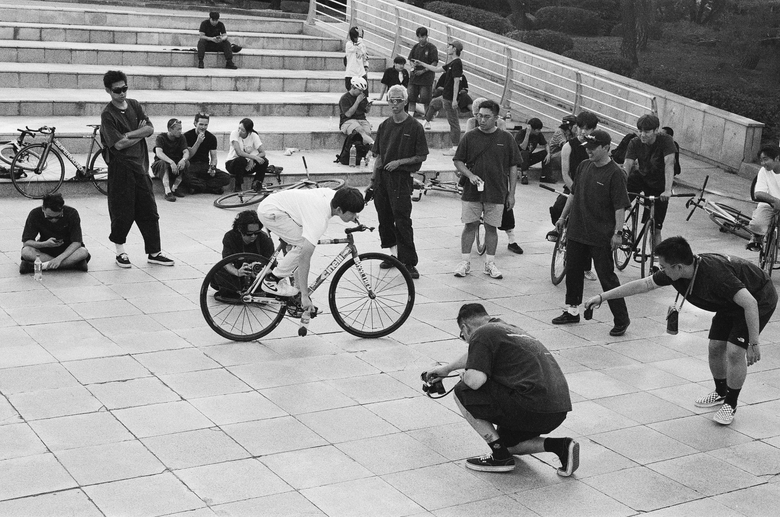 Fixed Gear Track Bike Skream Seoul Launch Party Magnum Opus