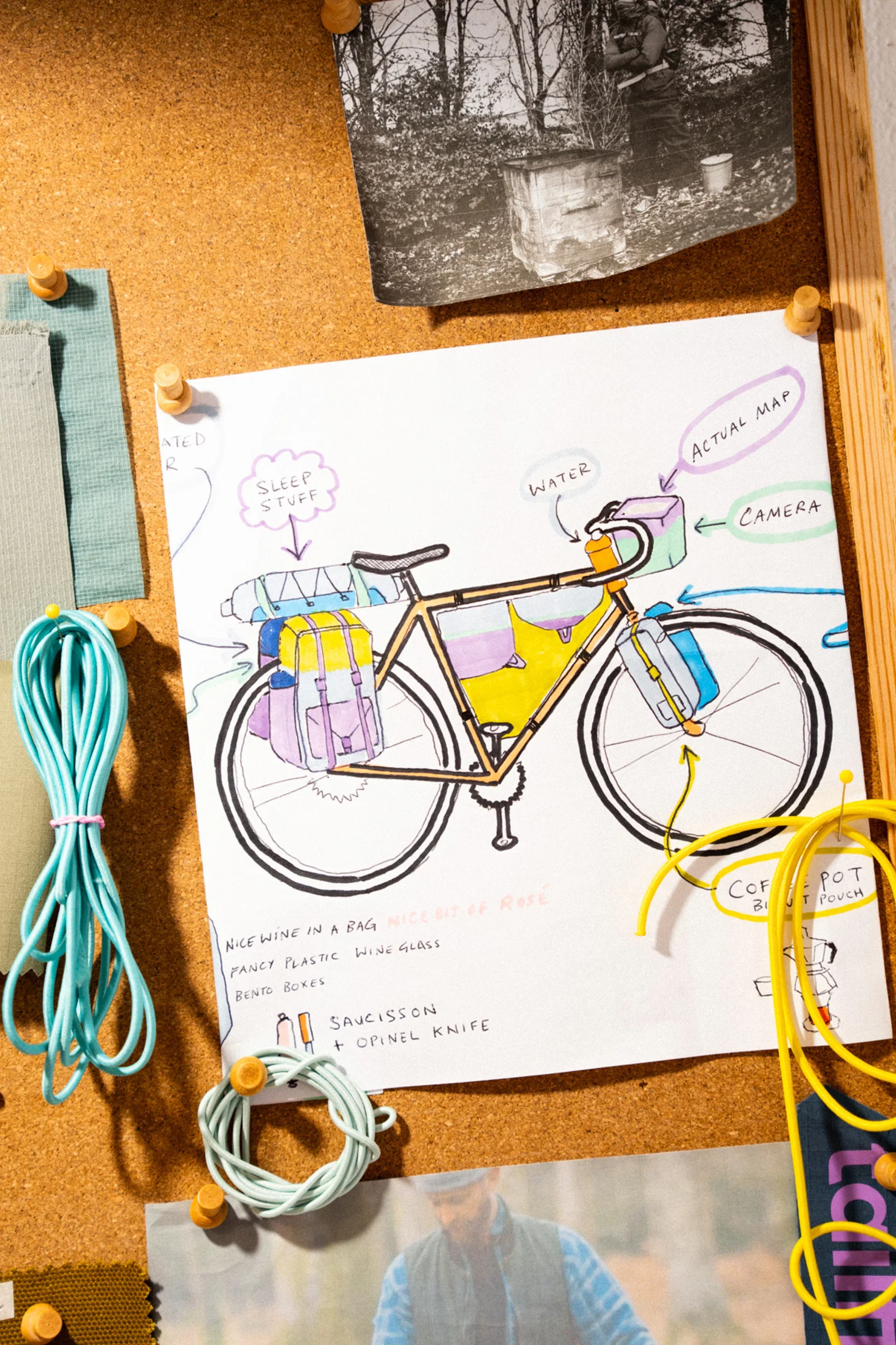 Taifin R&amp;D Kitchen, Camp and Go Slow x Blue Lug, and  The V2 Axle Pack
