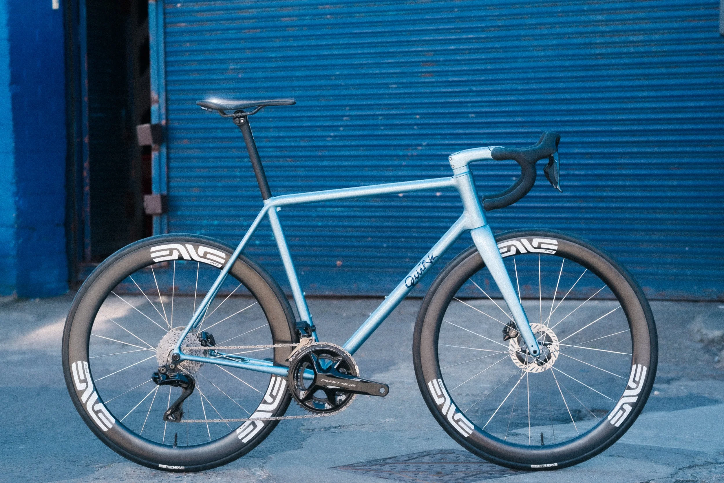 Quirk Durmitor Bespoked UK custom handmade road bike dura-ace di2 sqlab 612 shimano pro enve 4.5 pro