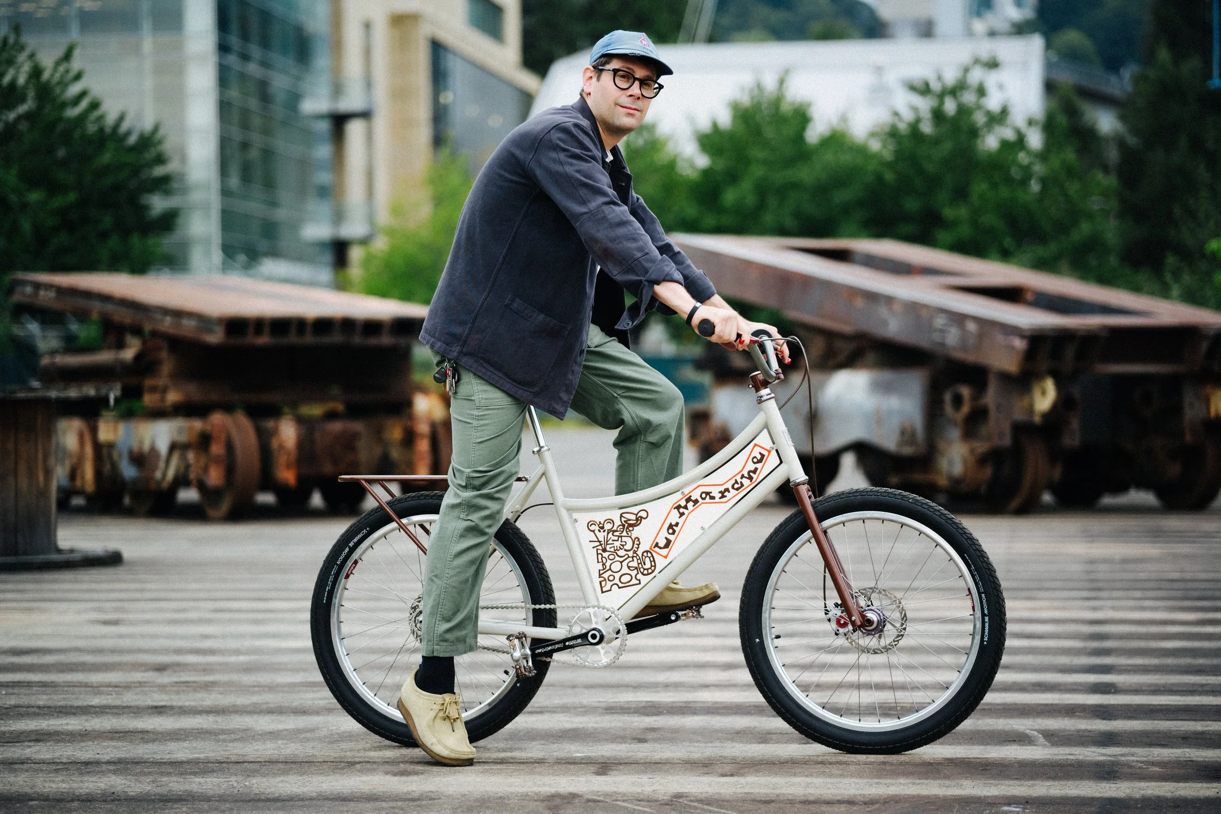 MADE 2026 24" Tom LaMarche Cycles butcher bike dia compe velocity white industry