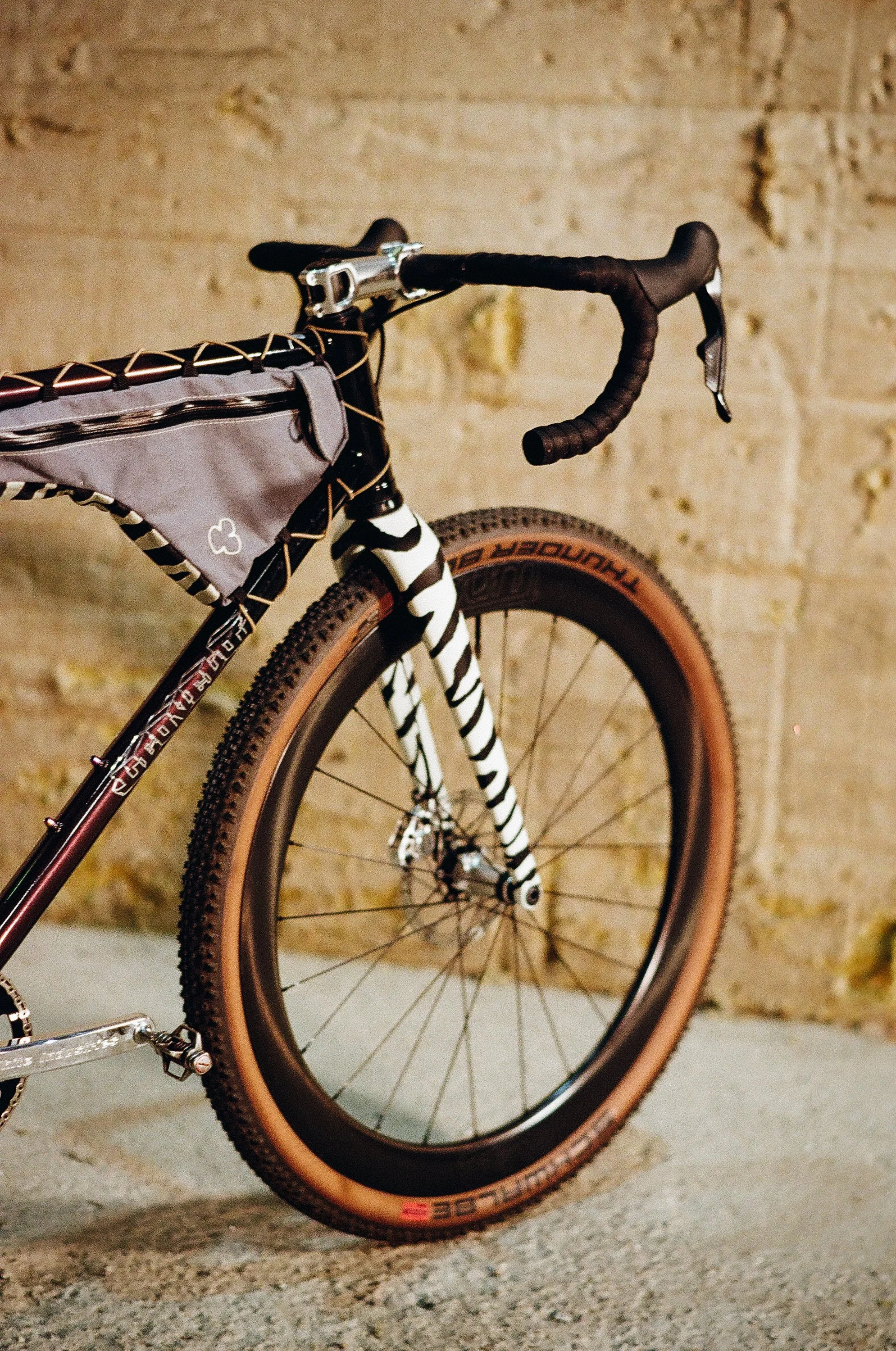 Leo Velo Columbus Tune Sram gravel Zona bespoked schwalbe