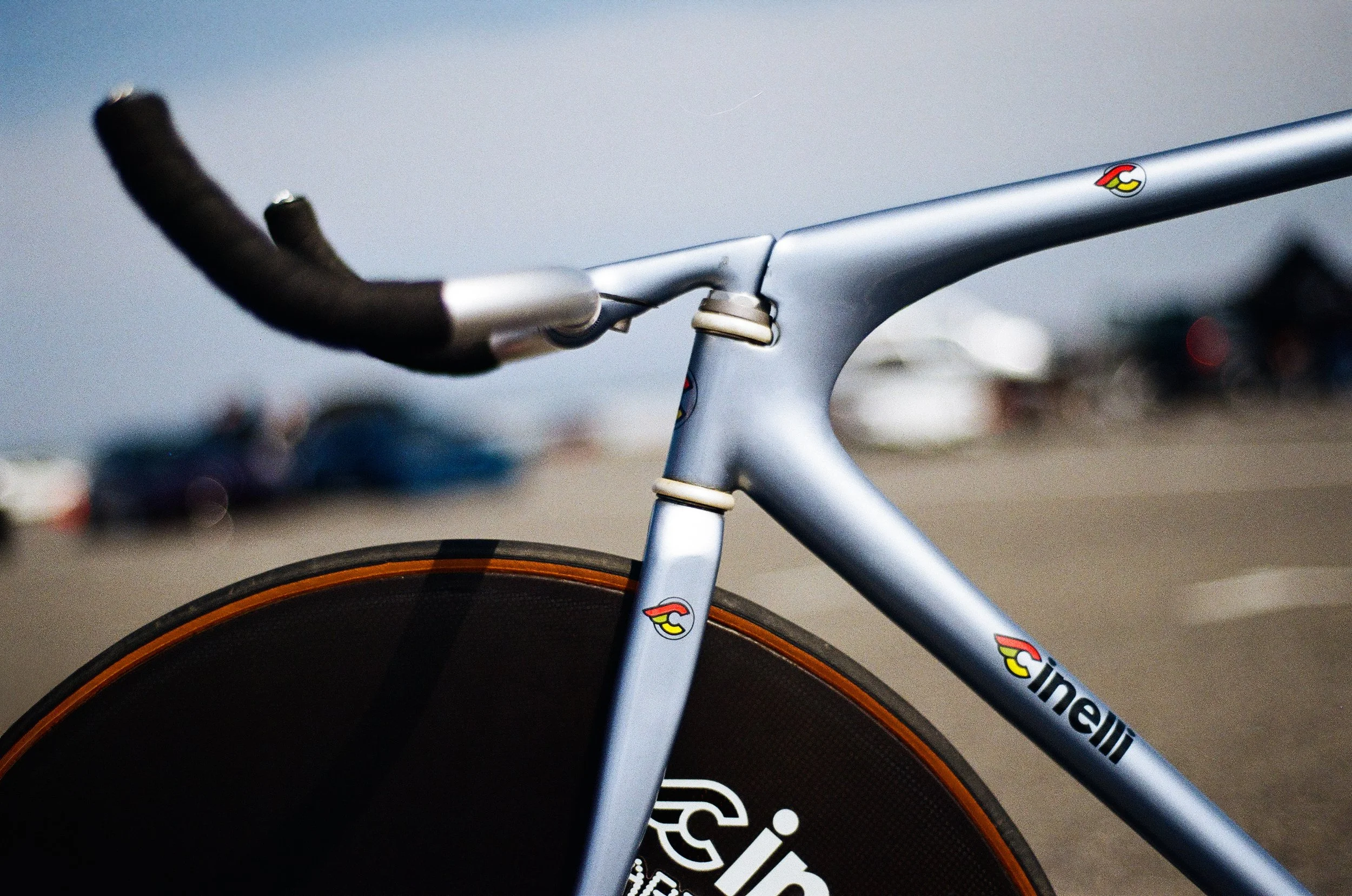 Cinelli Laser Nuova Evoluzione fixed gear track bike collection campagnolo japan show bike m71 pedals