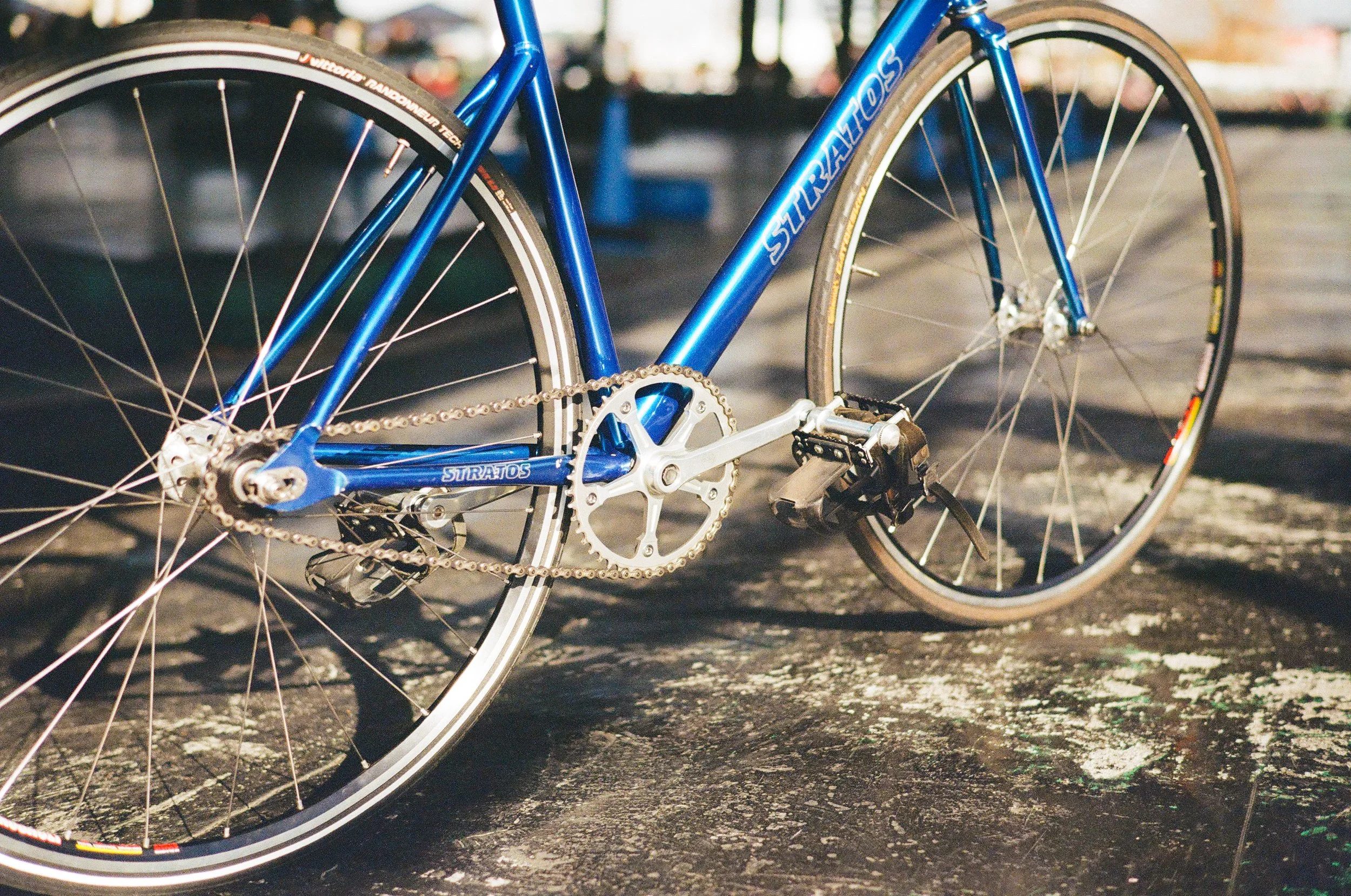 Japan fixed gear track bike stratos campagnolo njs aluminum Nitto Zipp