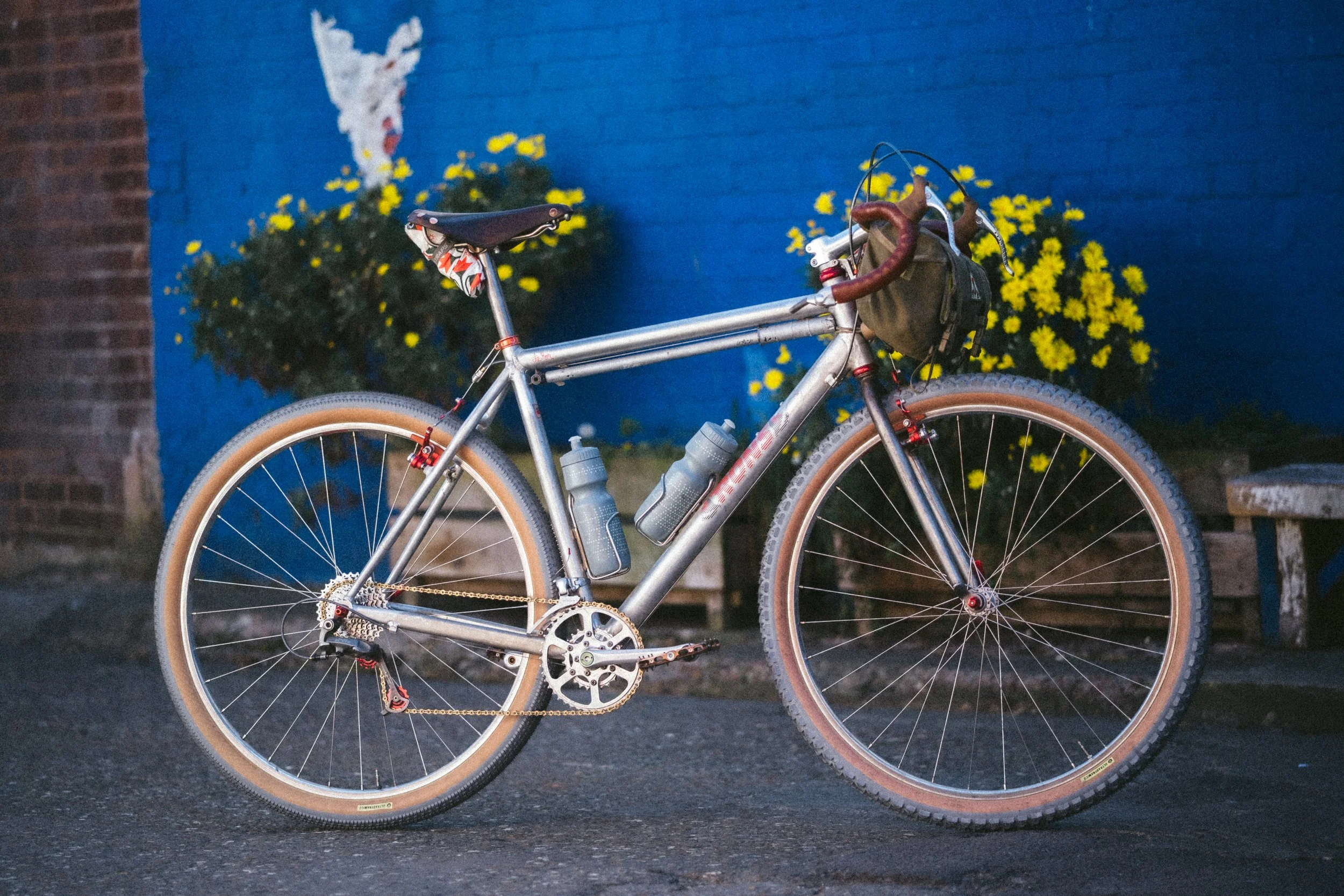 Rons Bike Alumax II Shimano XTR PX Sklar Ultradynamico brooks chrisking nitto