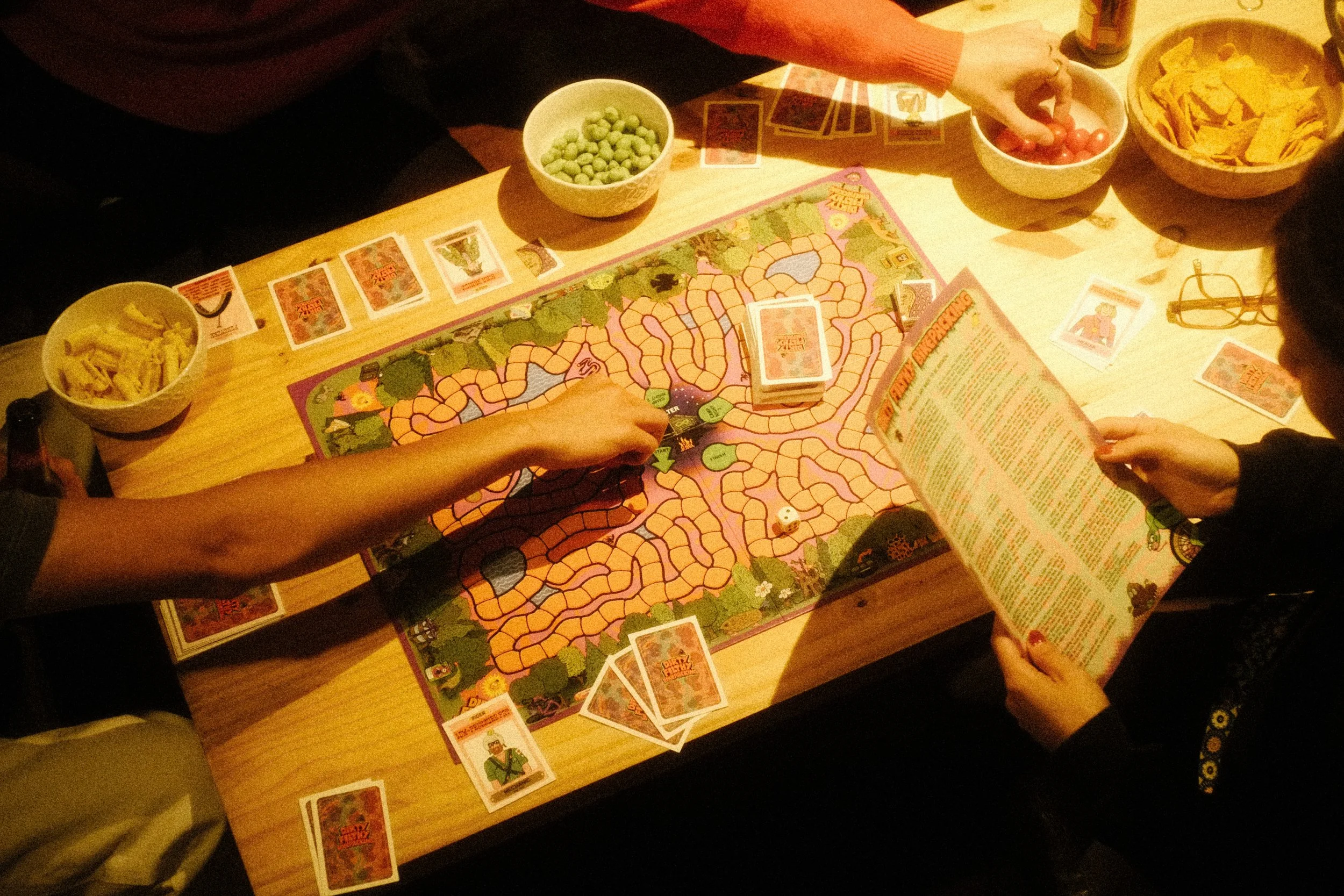 Dirty Filthy Bikepacking board game slow spin society review