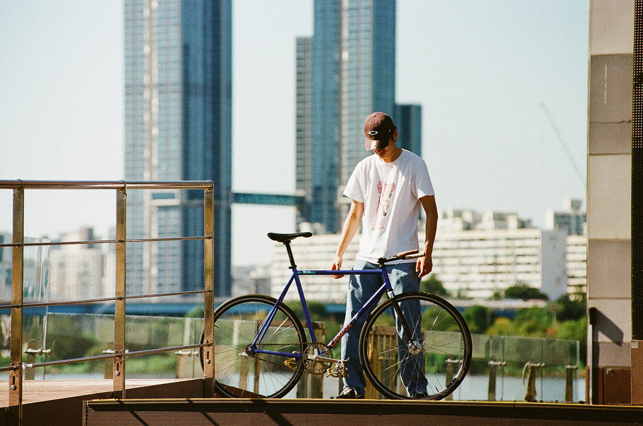 Fixed Gear Track Bike Affinity Metropolitain Fixed Gear Super Sugino 75 Phil Wood Hed Belgium Korea Flite