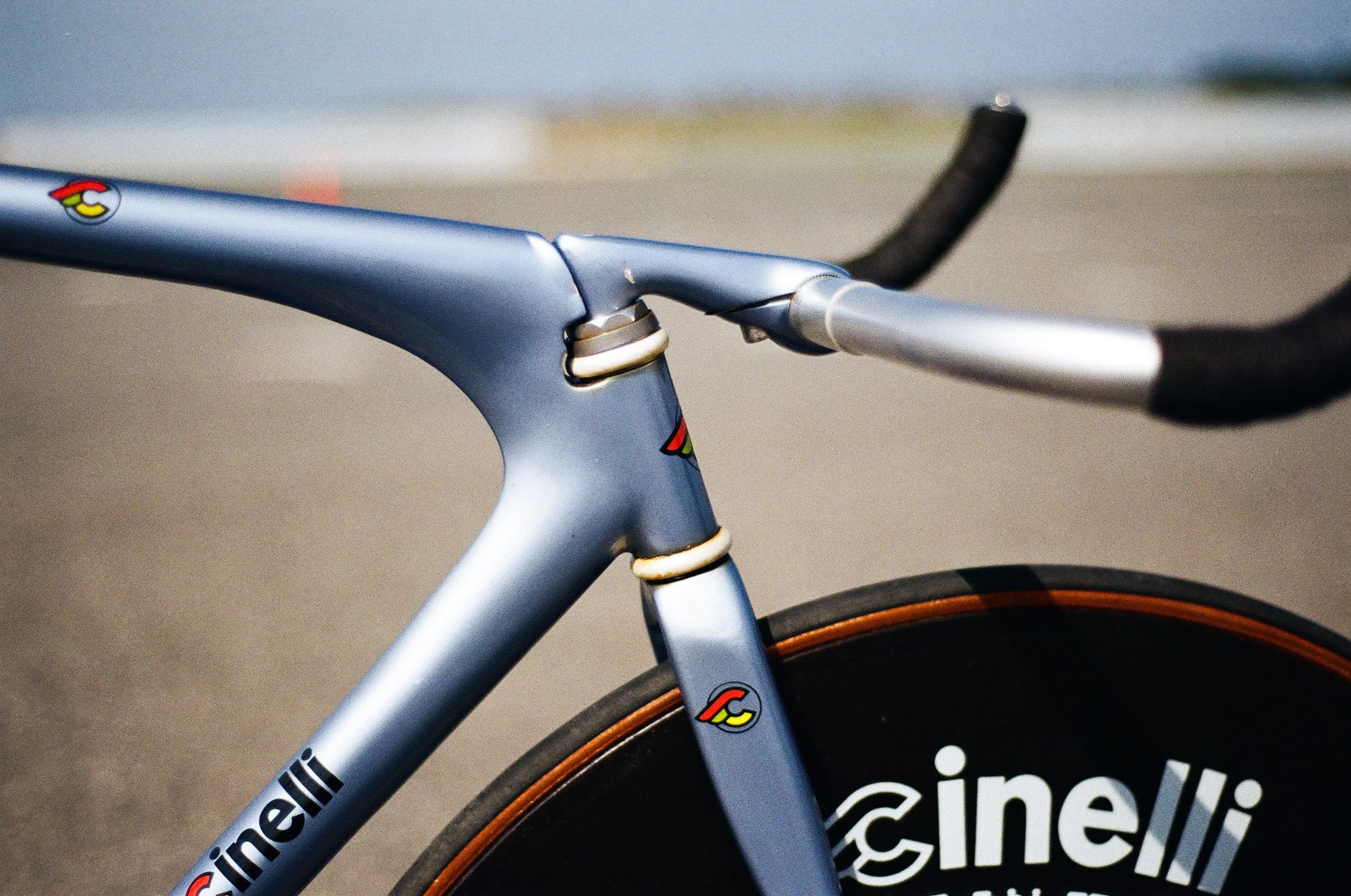 Cinelli Laser Nuova Evoluzione fixed gear track bike collection campagnolo japan show bike m71 pedals