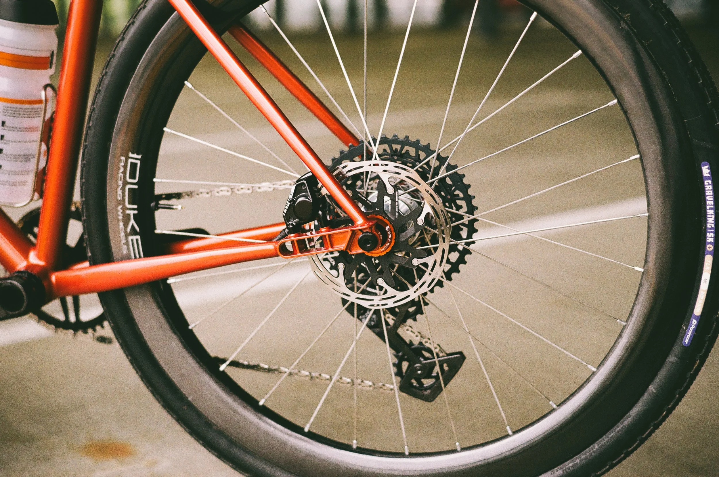 quokka falconer disc custom frame gravel all-reoad bespoked dresden wolftooth sram force tune hope ritchey