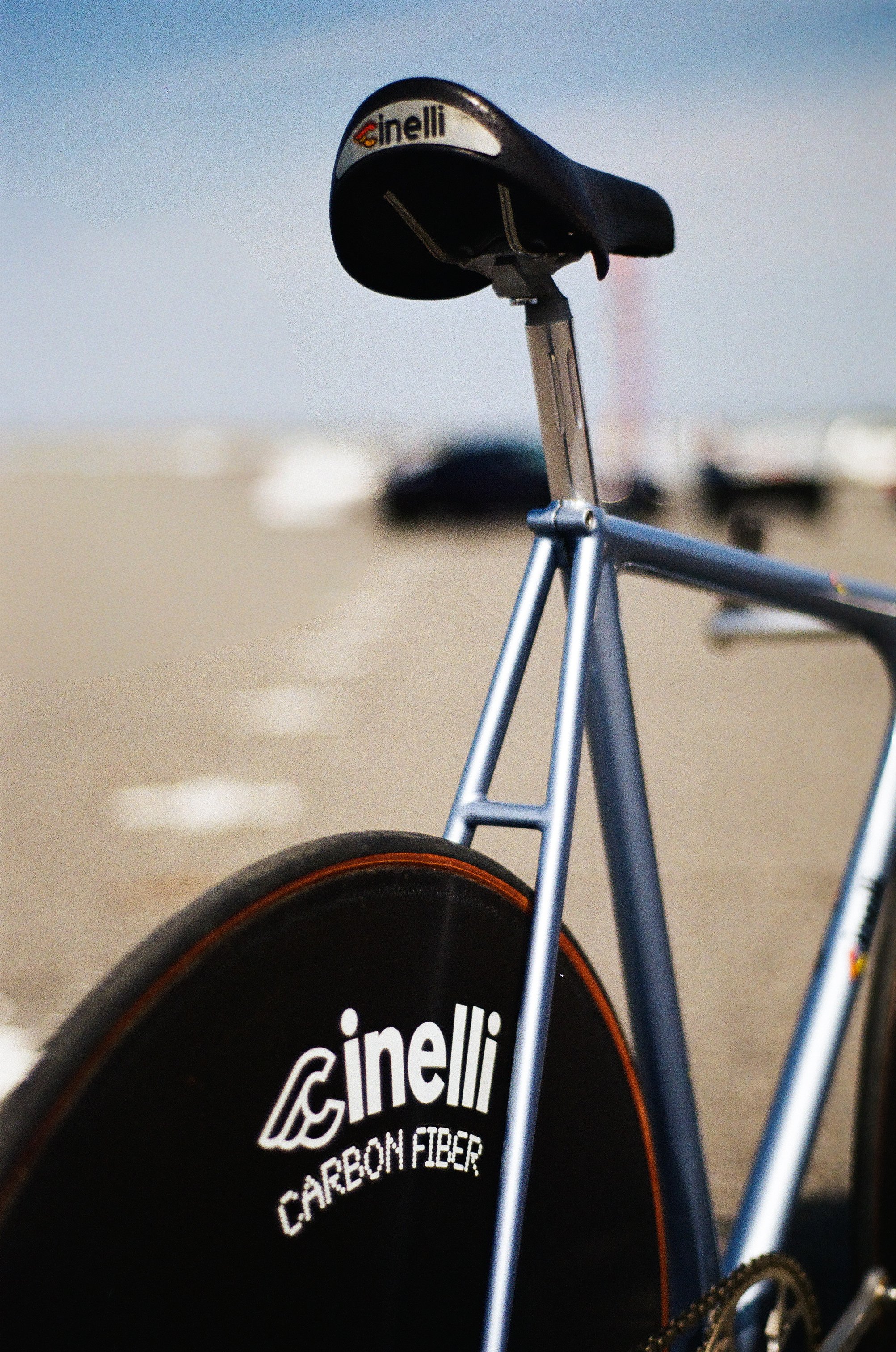 Cinelli Laser Nuova Evoluzione fixed gear track bike collection campagnolo japan show bike m71 pedals