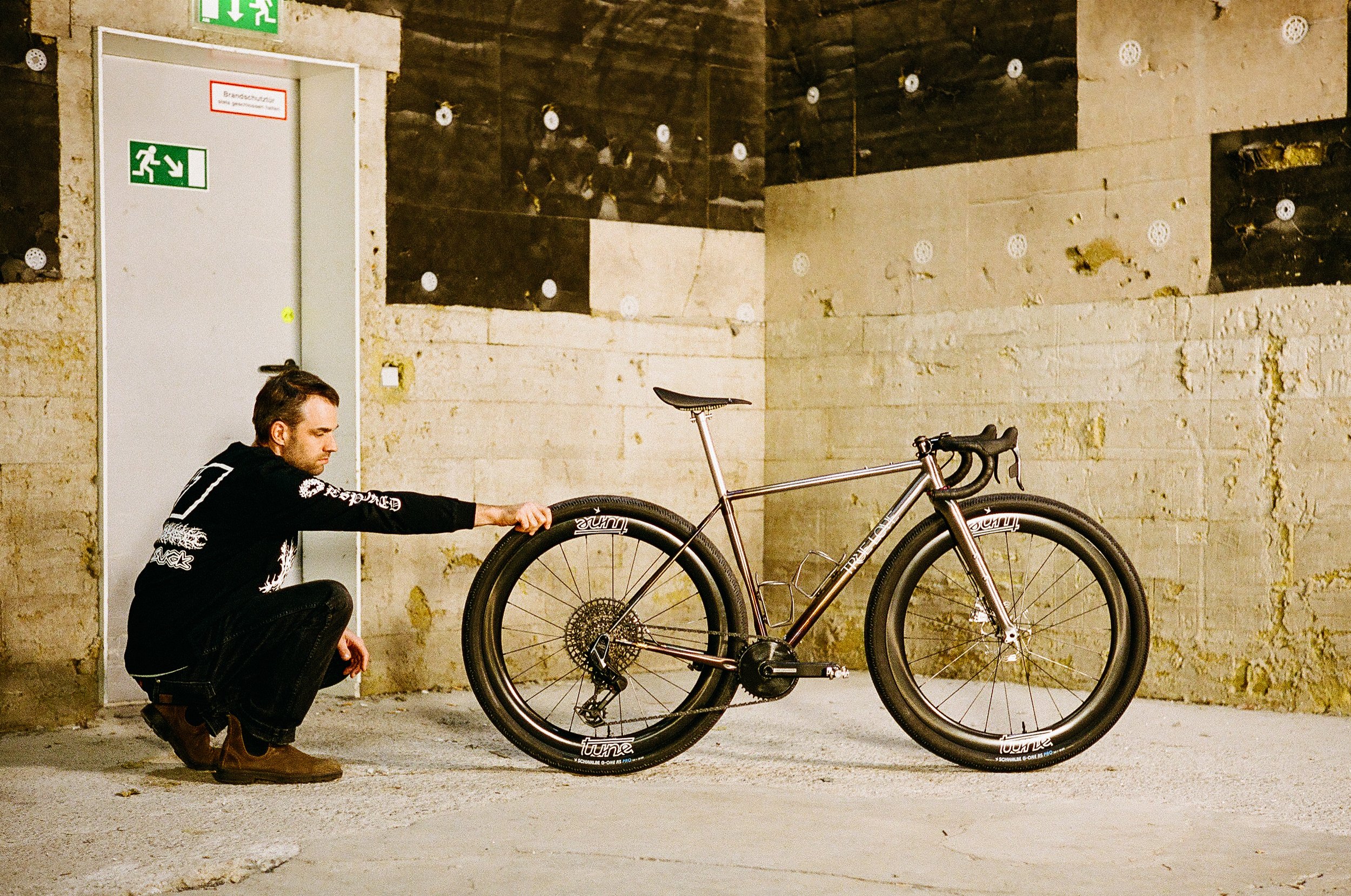 True Love Cycles custom Heart Breaker Light Titanium Fork Tune Sram Force Bespoked Dresden