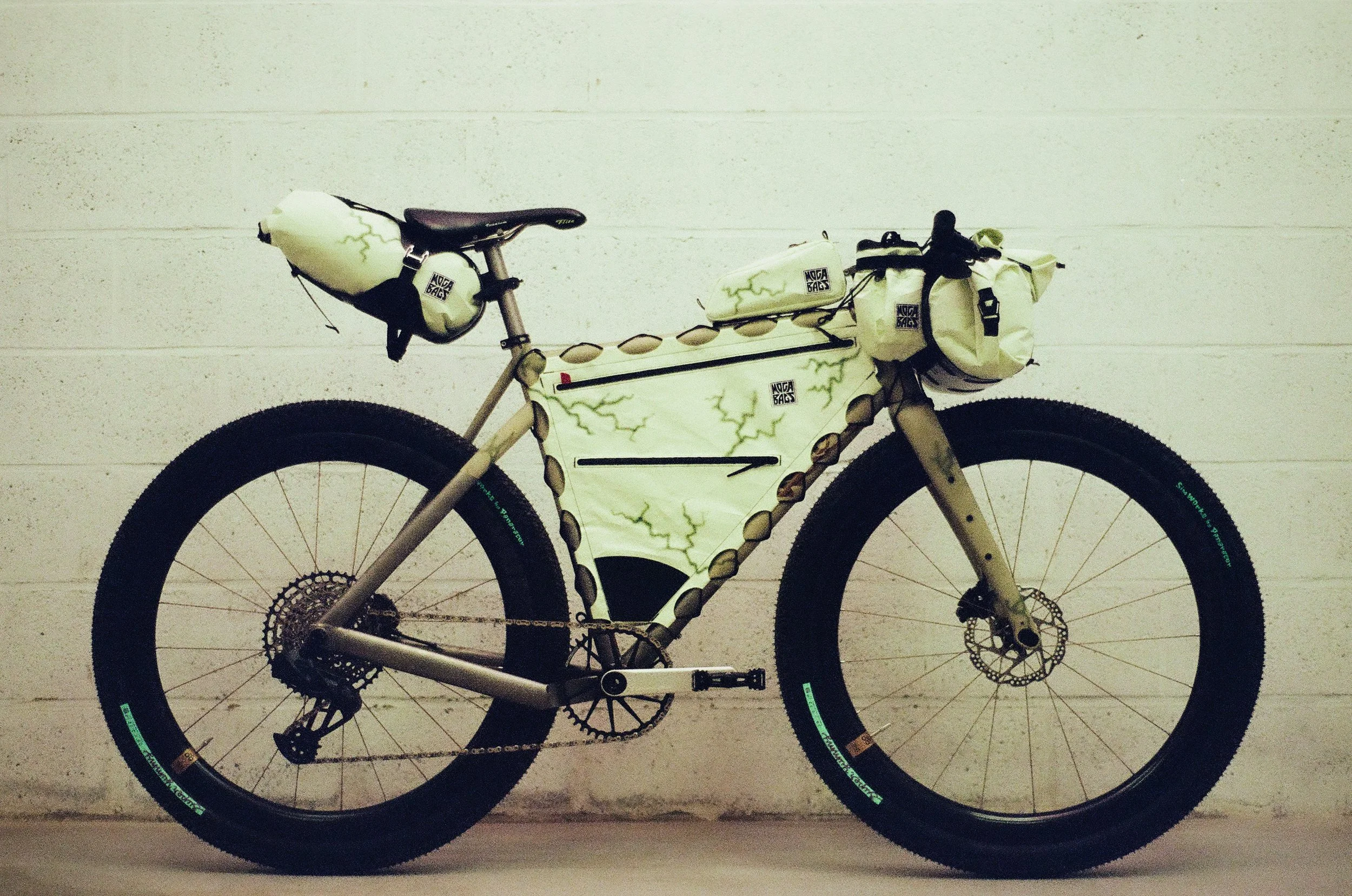 Moga Bags Moga system review bikepacking bag weis gravel titanium