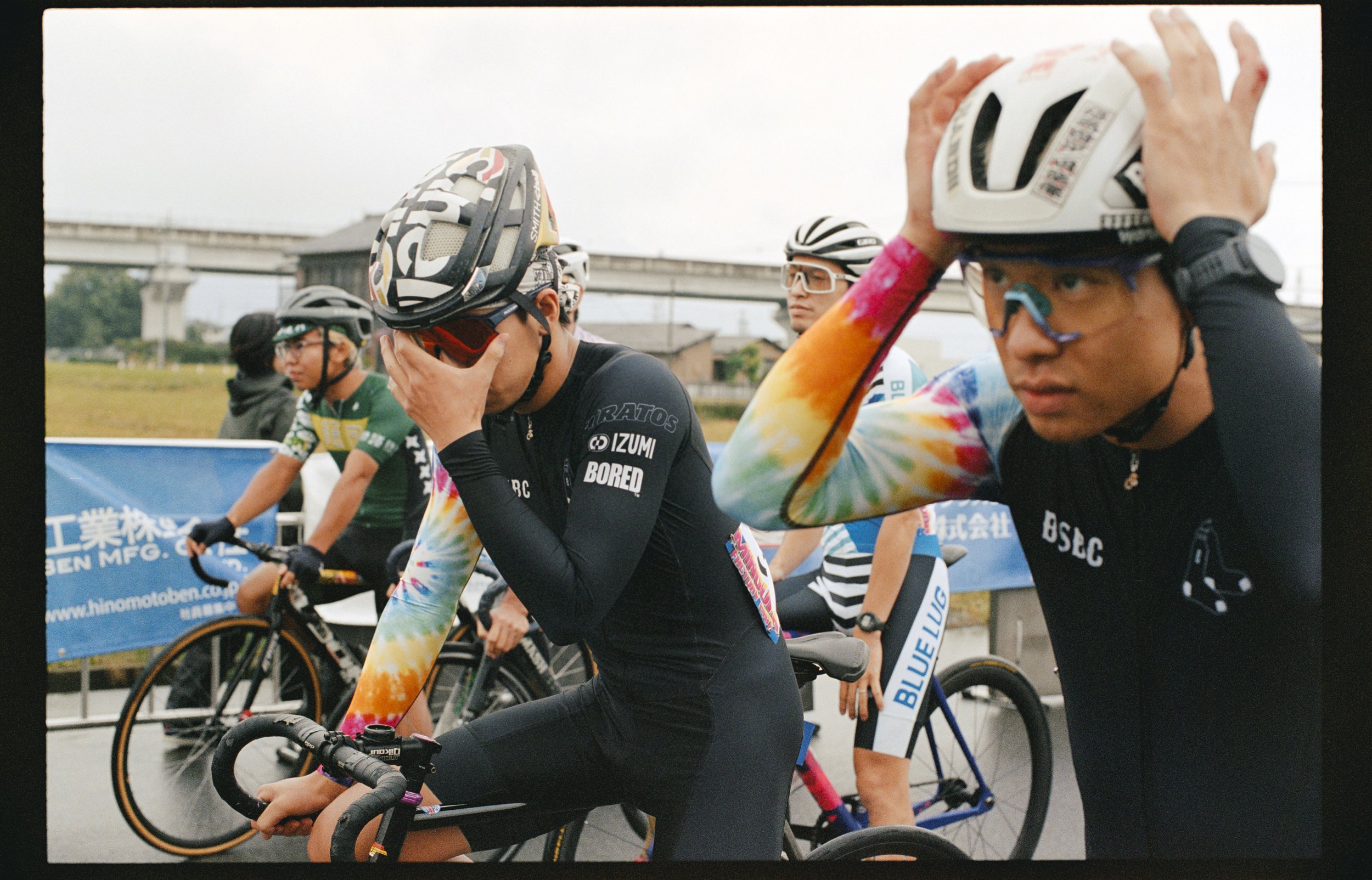 Fixed Gear Criterium track bike race Sfidare Crit BSBC Stratos Black Socks Bicycle Club Japan Tokyo NJS