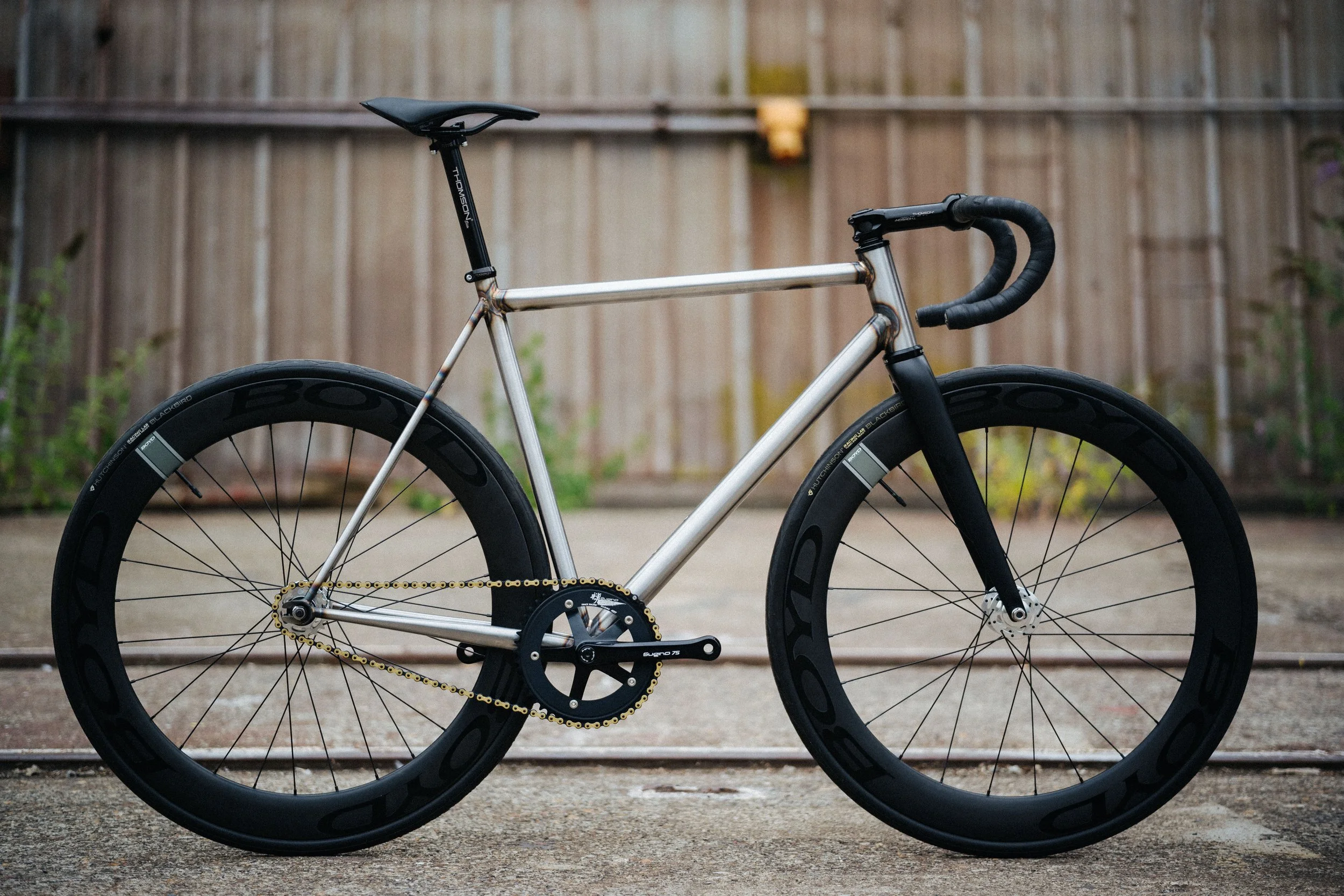 MADE 2026 Track Bike Fixed Thomson prototype boyd wheels sugino 75