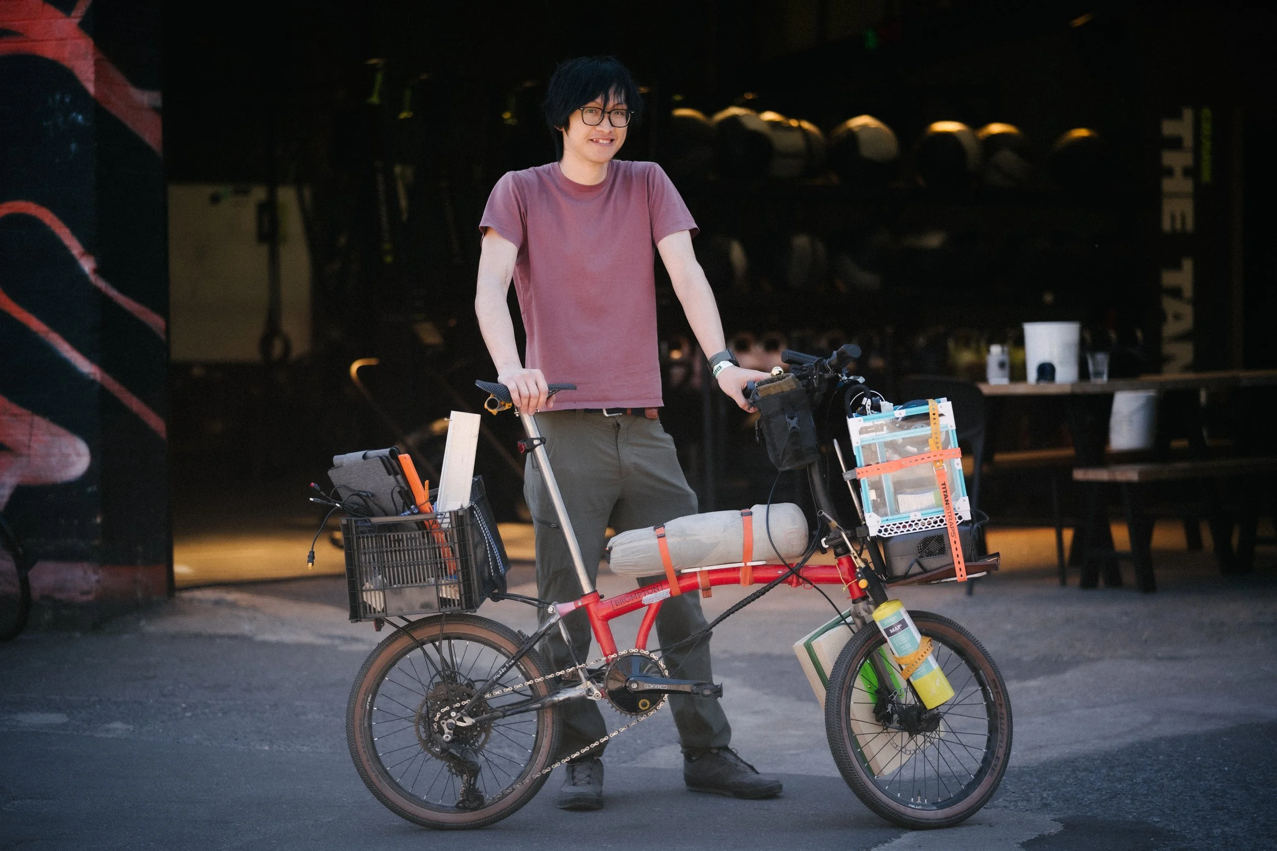 Custom Brompton 20" Bespoked Apolypse Build-Off