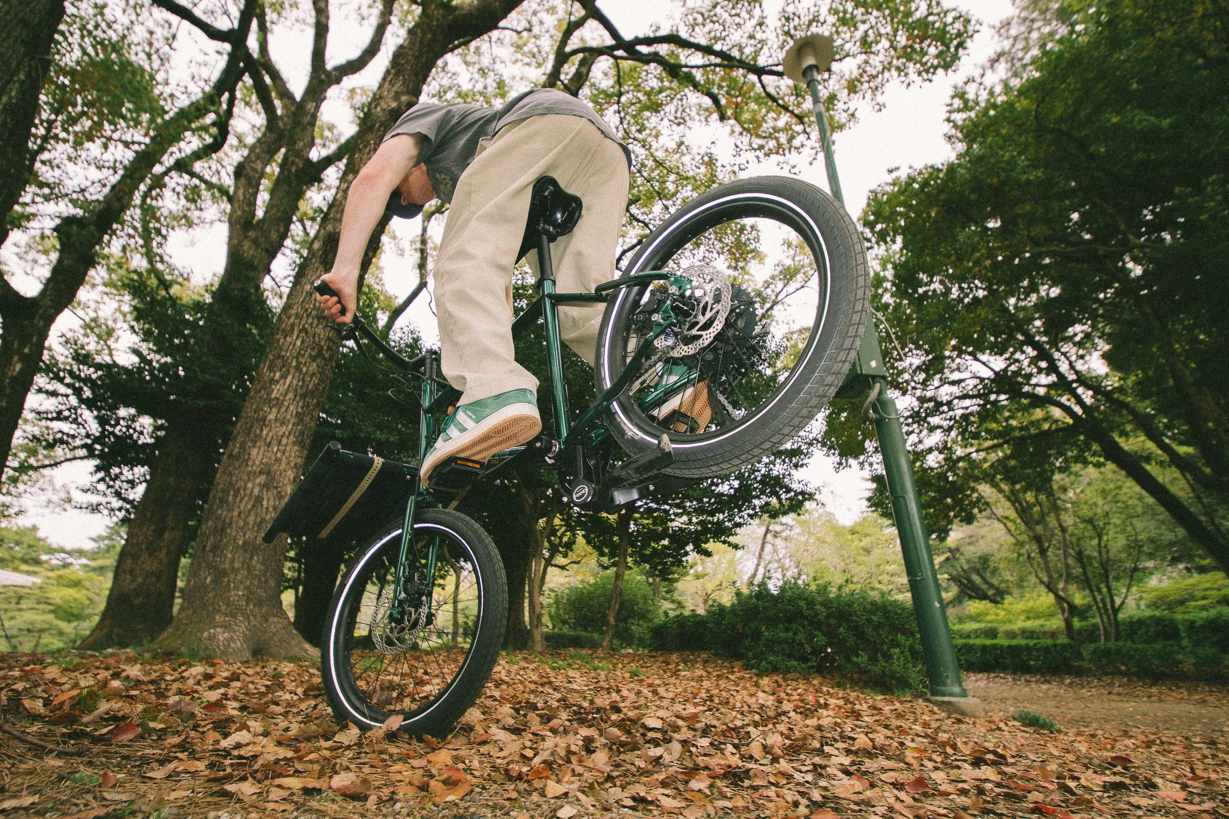 Omnium Nano review Japan Circles first impression tire clearance cargo bike