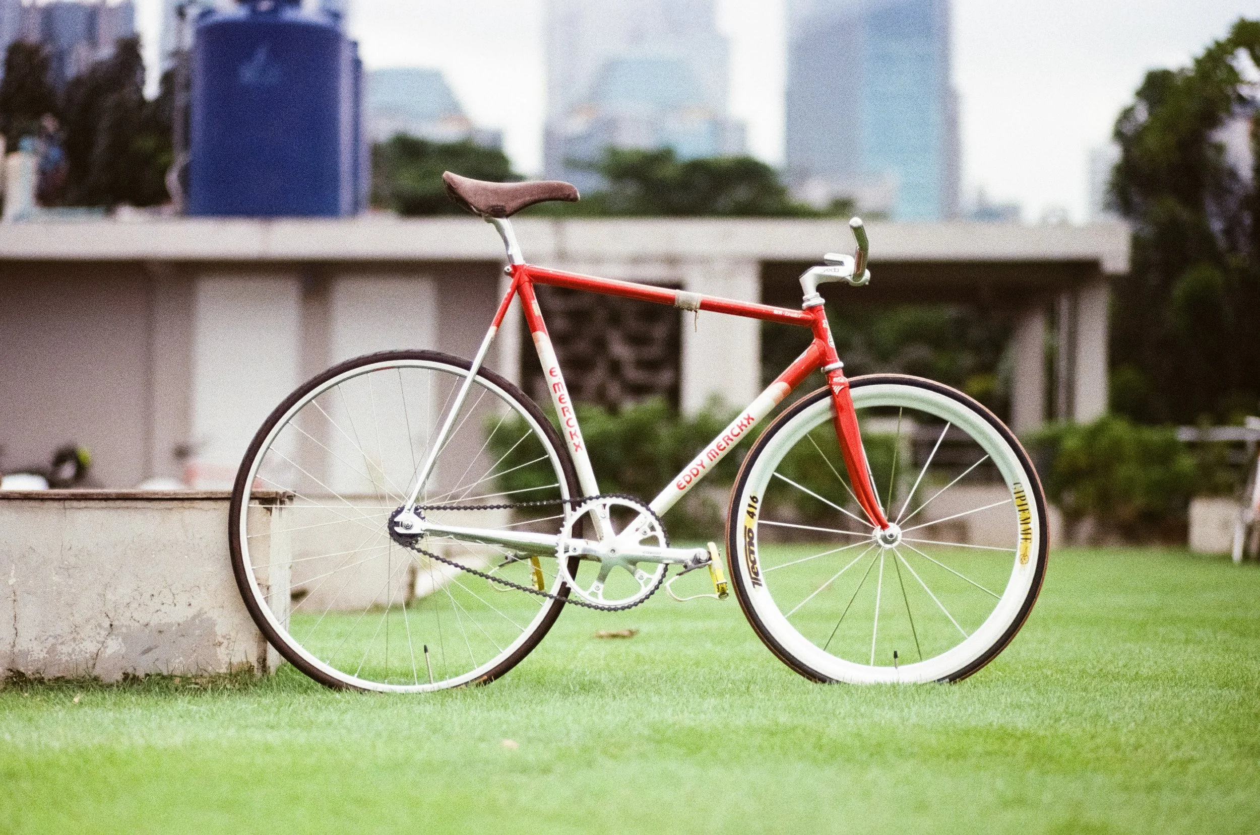 Mavic 3G fixed gear track bike Jakarta Eddy Merckx MX Leader Pursuit Campagnolo pista Khamsin