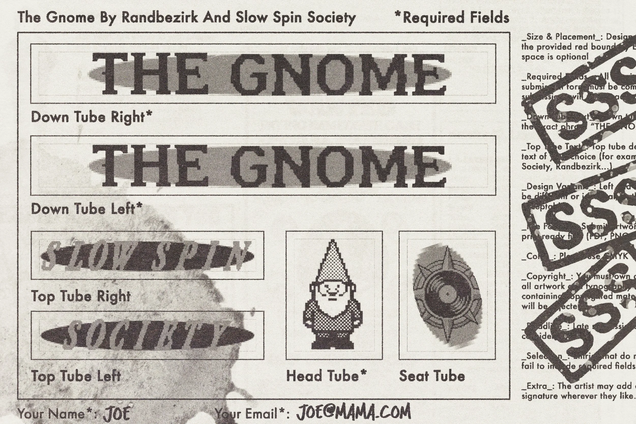 The Gnome Compact Vision Slow Spin Society Minivelo