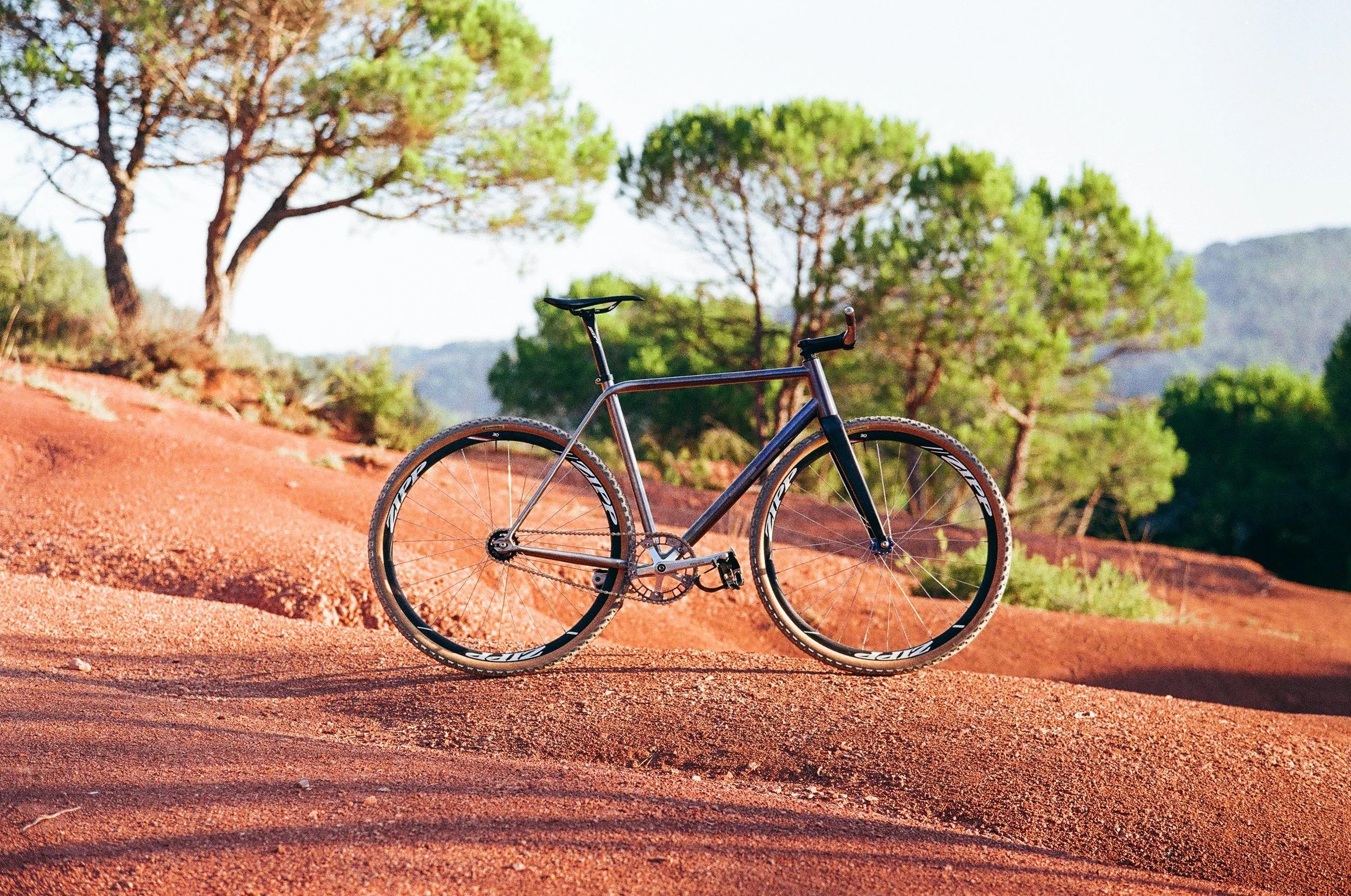 A-Frame All-Track All Track Fixed Gear Tracklocross Titanium Zipp Ultradynamico Phil Wood Sugino 75