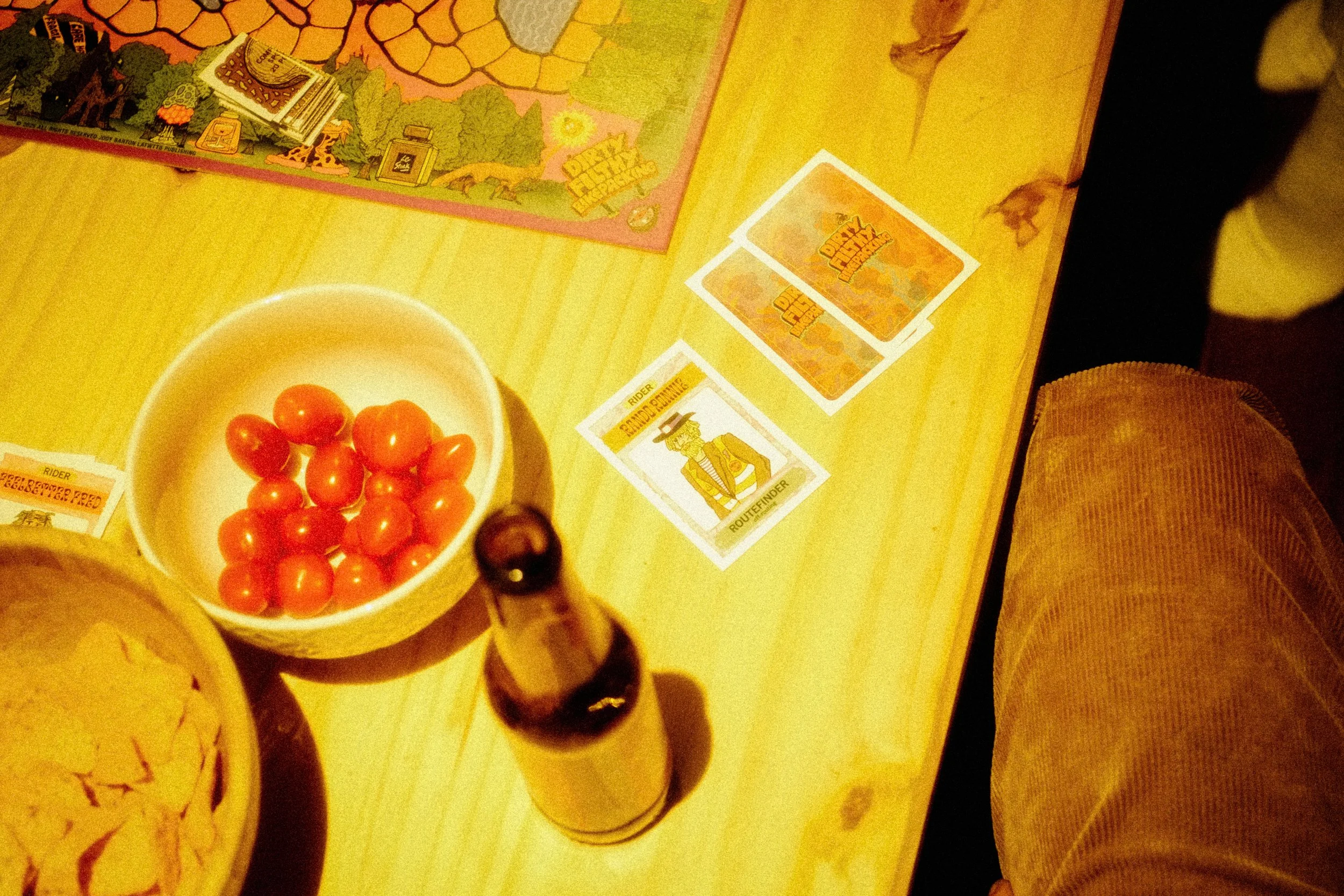 Dirty Filthy Bikepacking board game slow spin society review